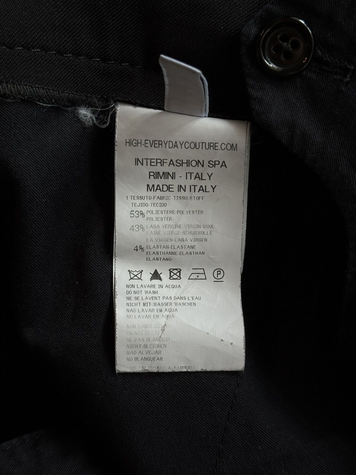 Hysteric Glamour High Use avant garde cargo Japanese LGB style pants Y2K Size 27" / US 4 / IT 40 - 8 Thumbnail