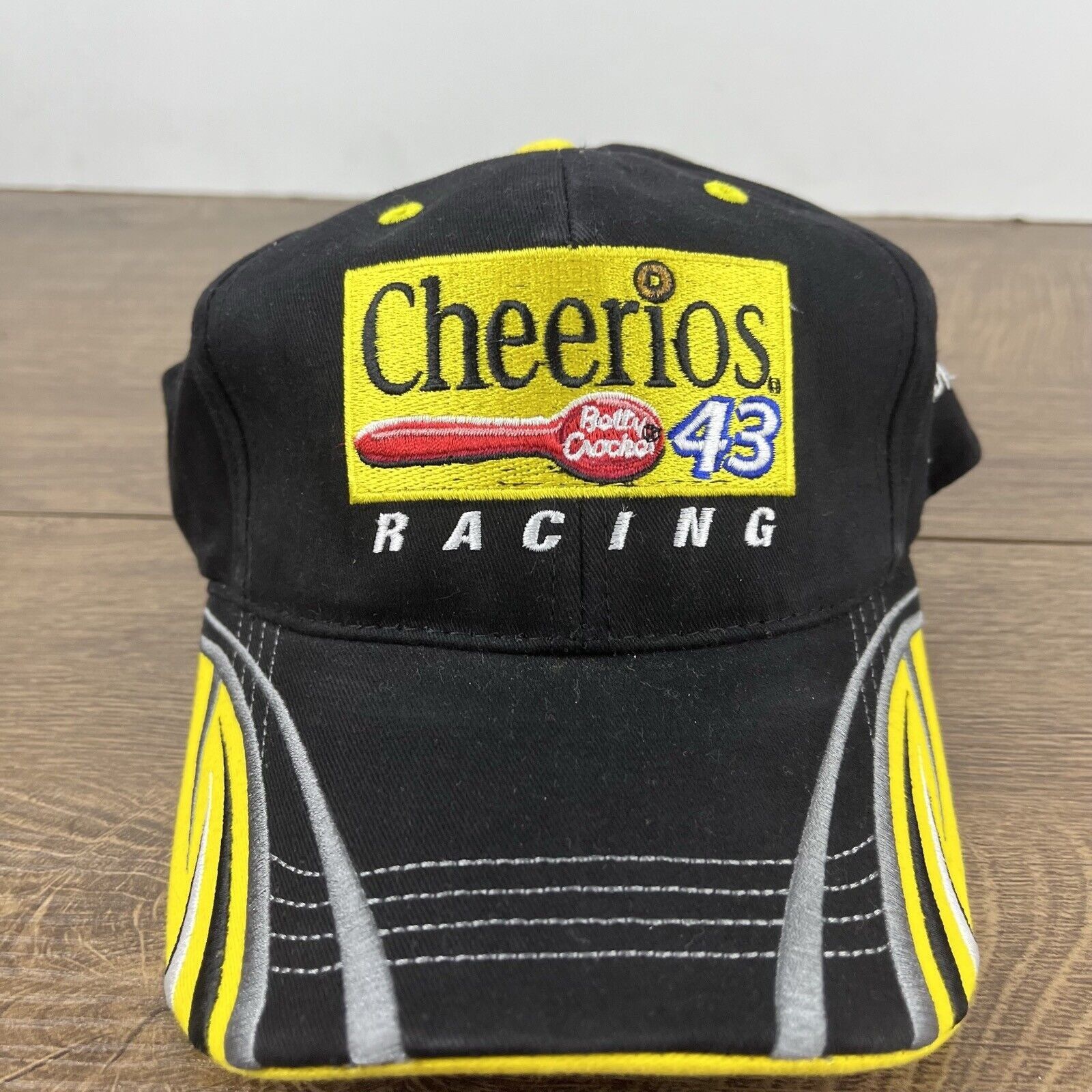 Other Bubba Wallace Hat Cheerios 43 NASCAR Hat Black Hat Adjustabl Size ONE SIZE - 6 Thumbnail