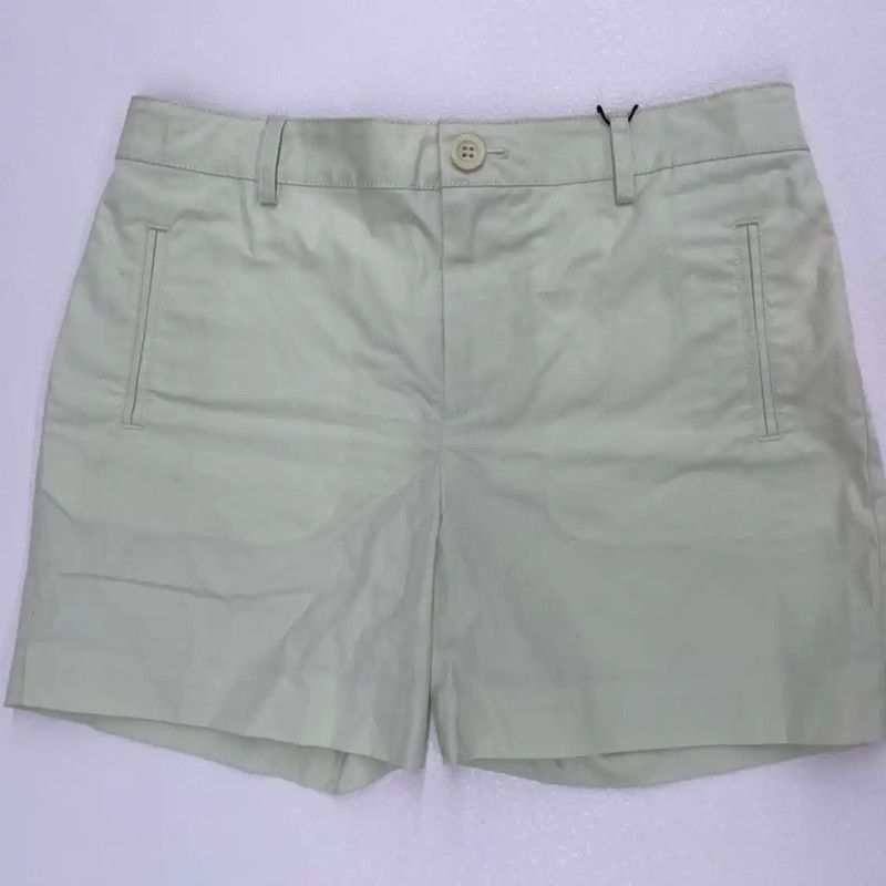 Burberry Burberry Green Cotton Women's Shorts Size 38" / US 16 / IT 52 - 1 Thumbnail