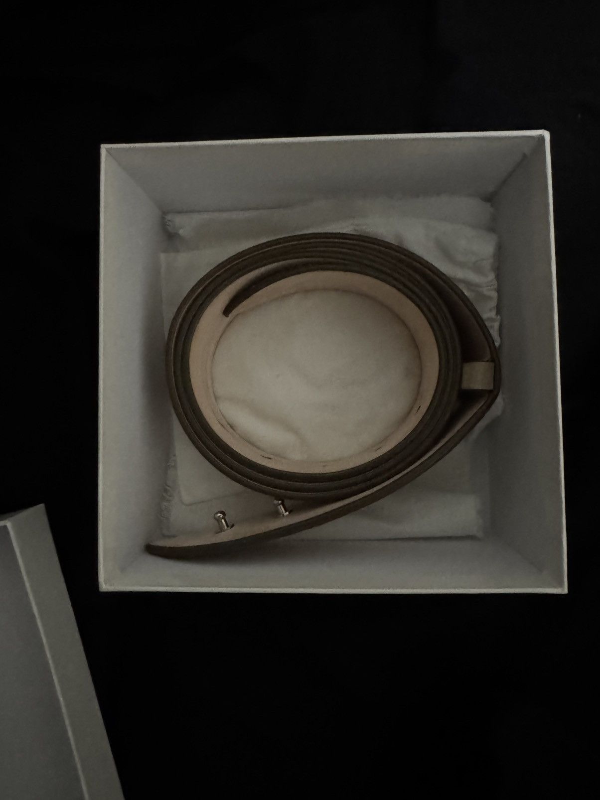 Maison Margiela Beige Four Stitches Belt Size 40 - 6 Thumbnail