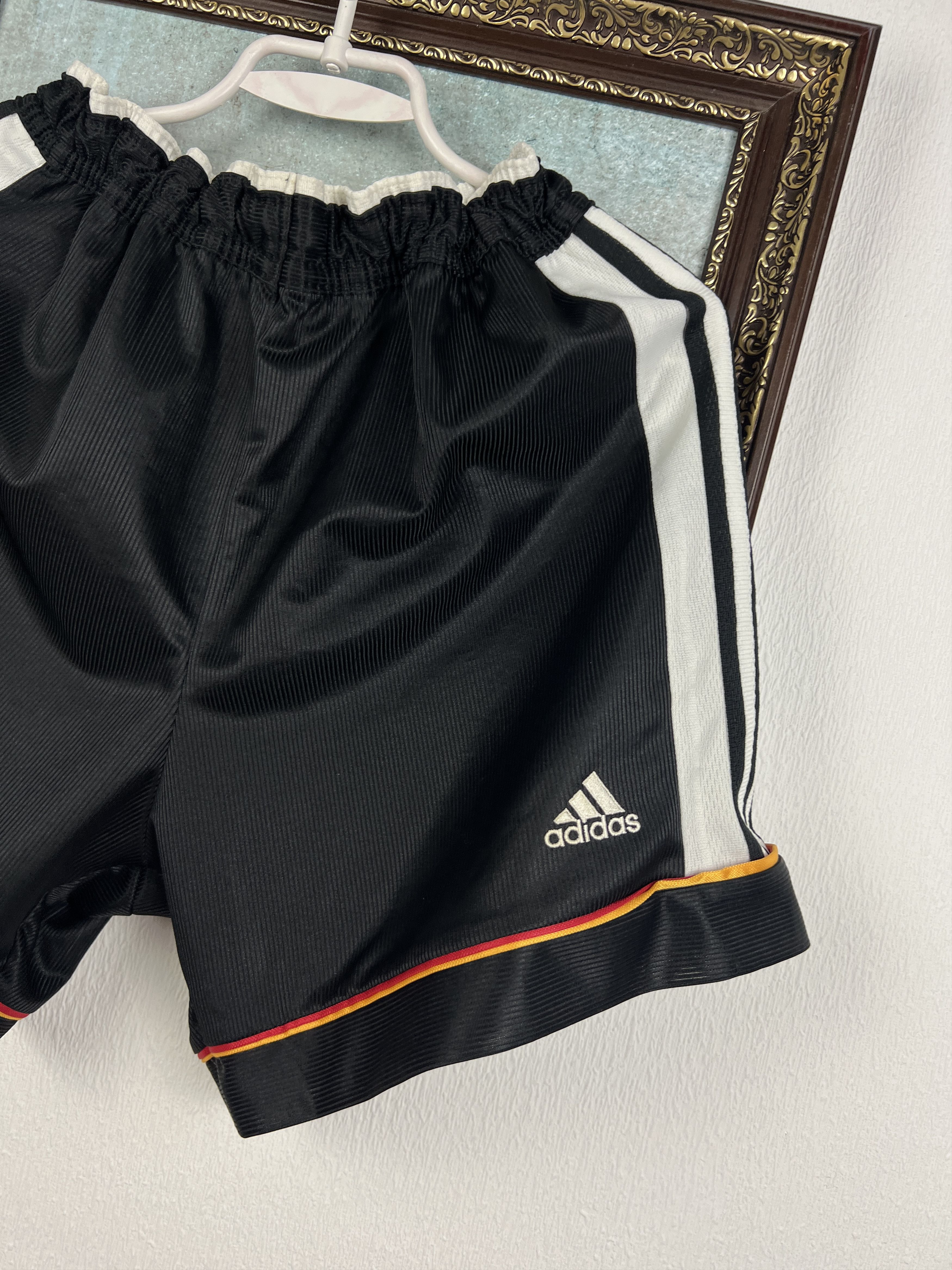 Adidas Vintage 90's Adidas Germany Football Track Shorts Soccer Size US 34 / EU 50 - 2 Thumbnail