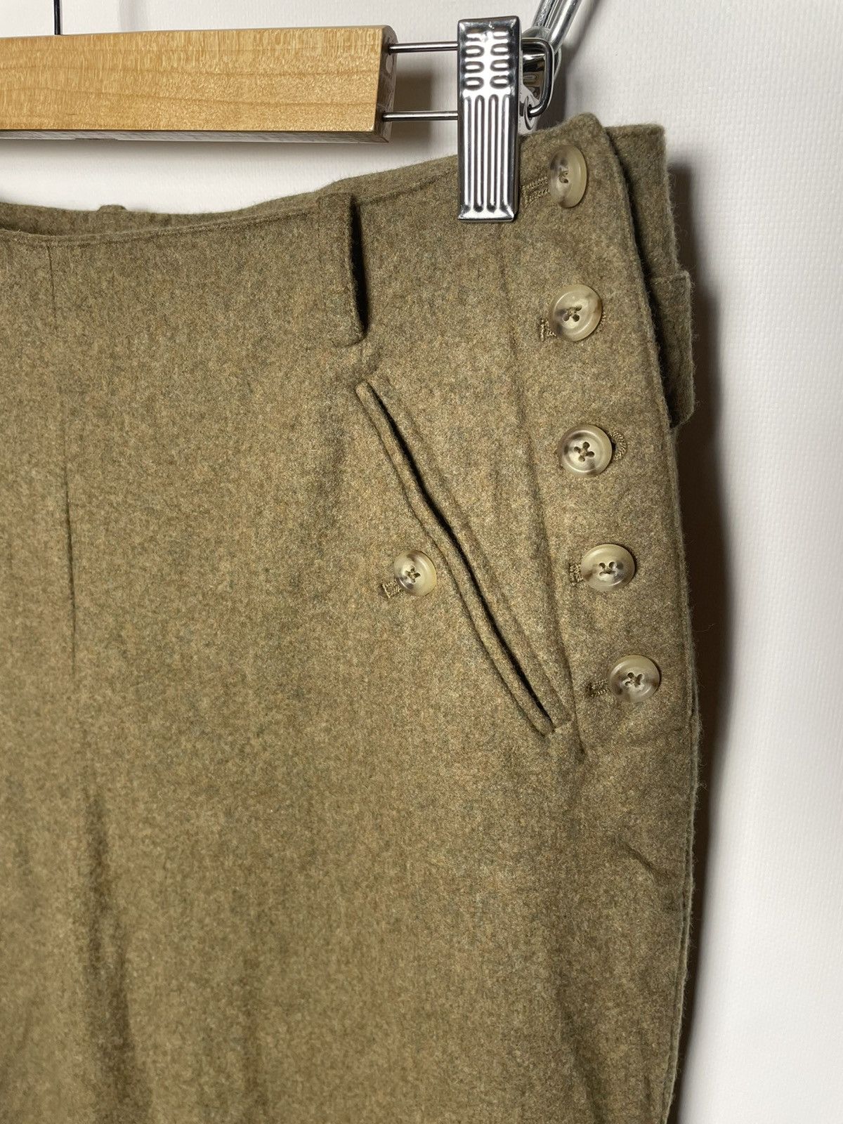 Ralph Lauren Vintage Ralph Lauren Wool Cashmere Pants Size 32" / US 10 / IT 46 - 4 Thumbnail