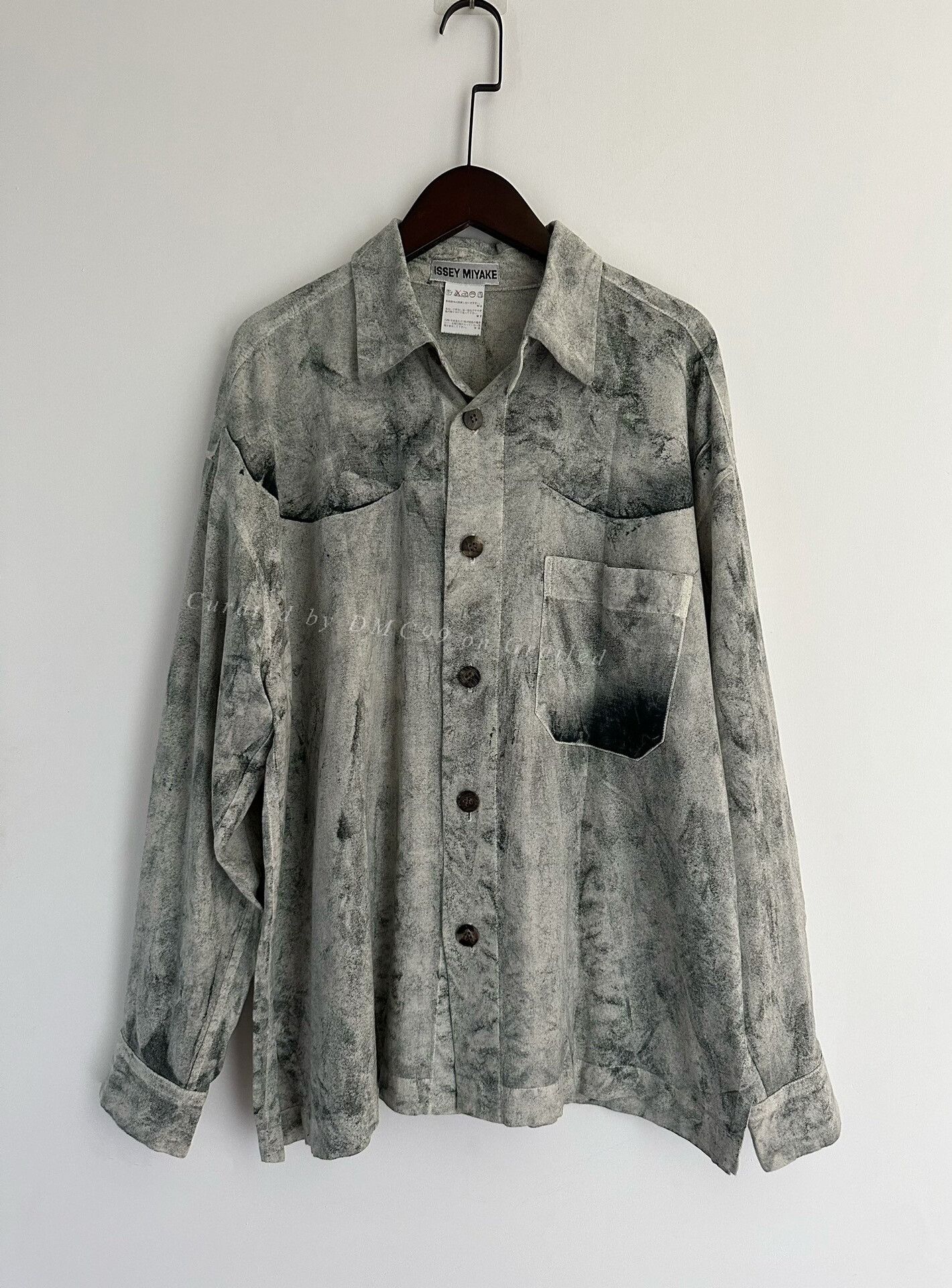 Issey Miyake Issey Miyake 1993 Runway Shirt Size US S / EU 44-46 / 1 - 1 Thumbnail