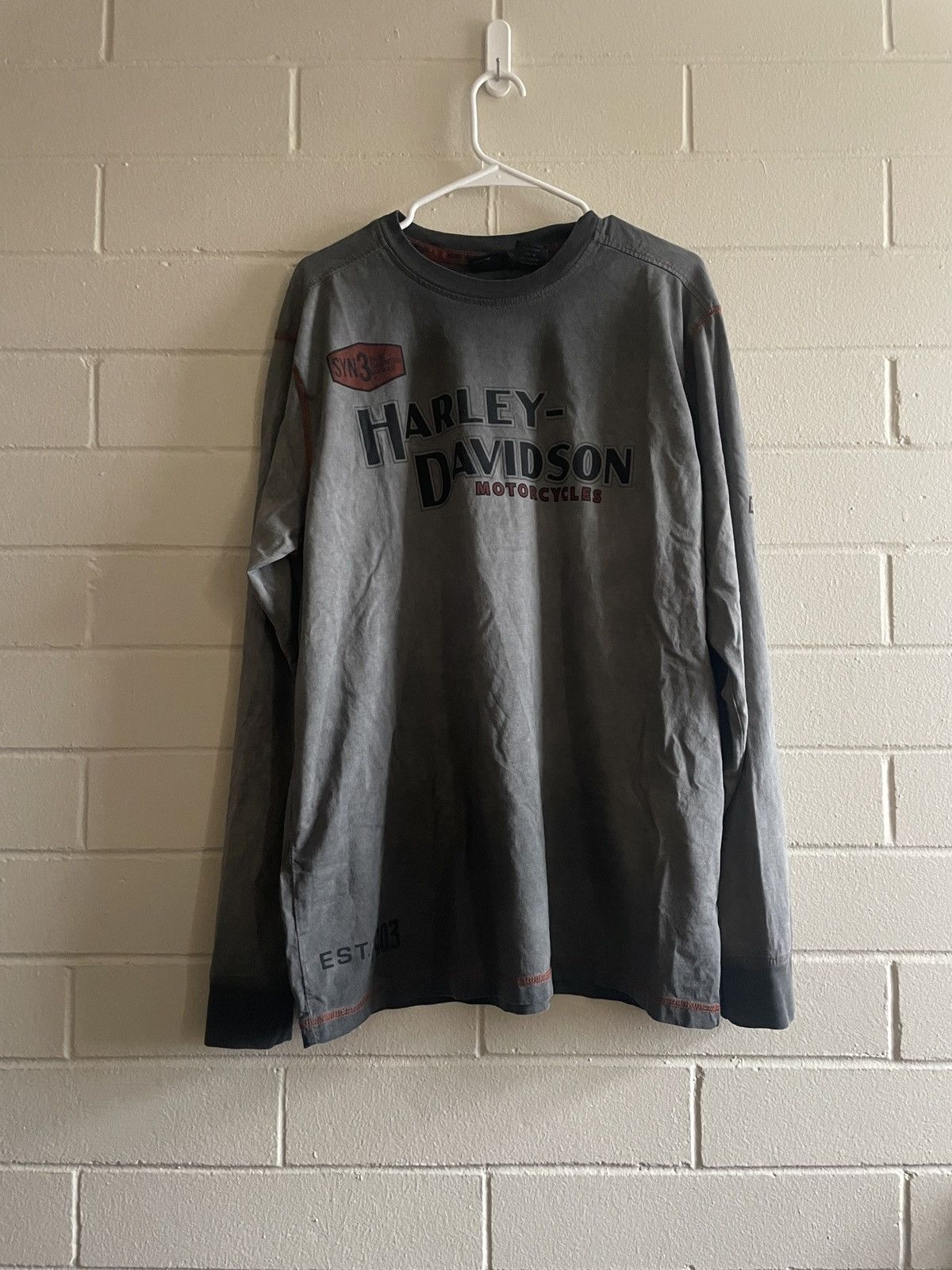 Harley Davidson Harley Davidson long sleeve shirt faded Size US L / EU 52-54 / 3 - 1 Thumbnail