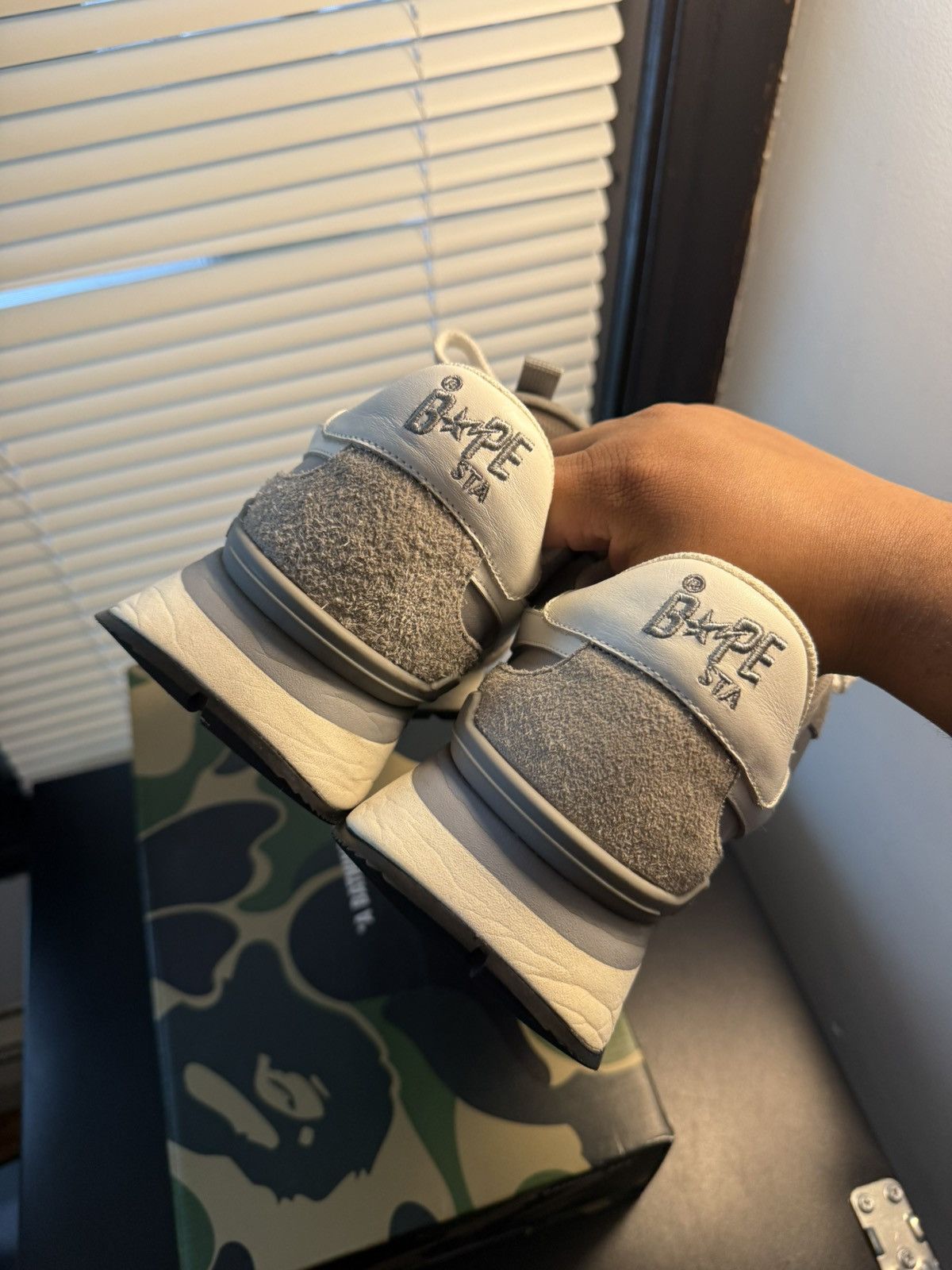 Bape Bape Roadsta Express Grey Size 11 US / 44 EU Size US 11 / EU 44 - 11 Thumbnail