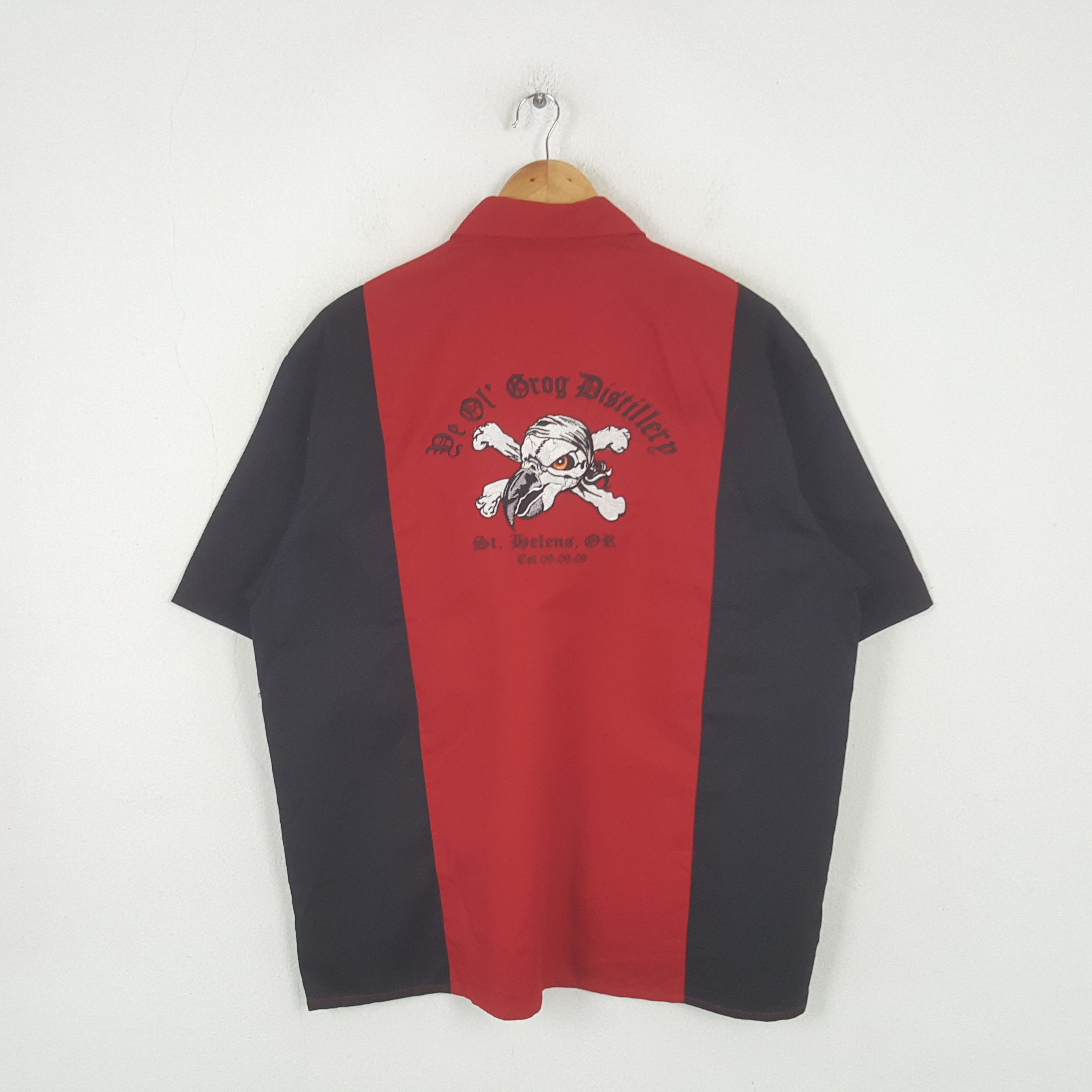 Dickies Vintage Dickies Hard Soda Bikers Shirt Button Up RR6 Size US XL / EU 56 / 4 - 1 Thumbnail