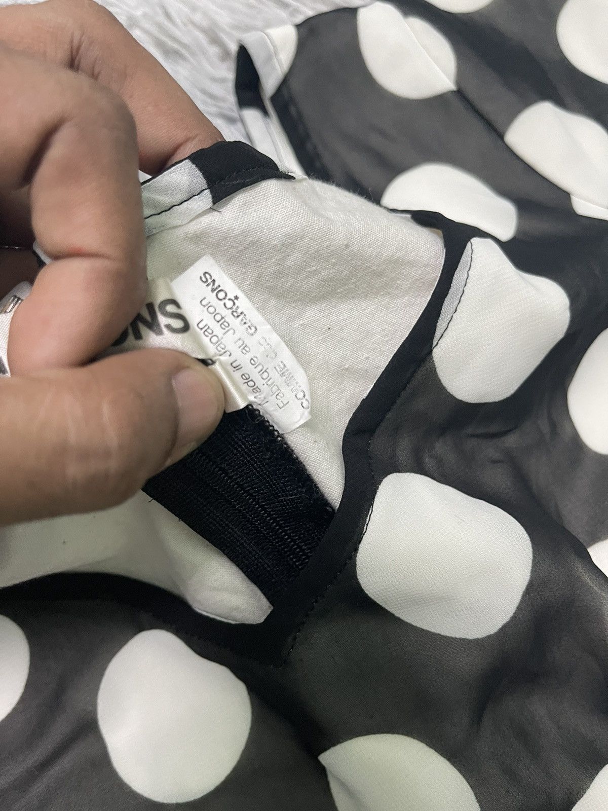 Comme des Garcons SS2010 COMME DES GARCONS GOWN POLKA RARE DISTRESSED DESIGN Size S / US 4 / IT 40 - 19 Thumbnail