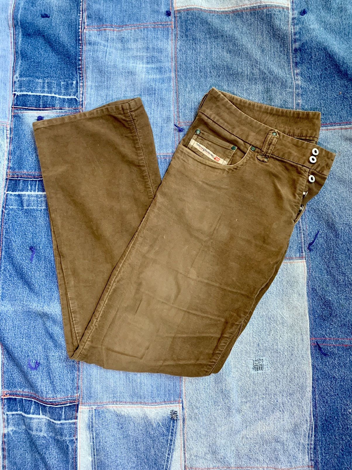 Diesel Vintage Brown Diesel pants Size US 31 - 1 Thumbnail