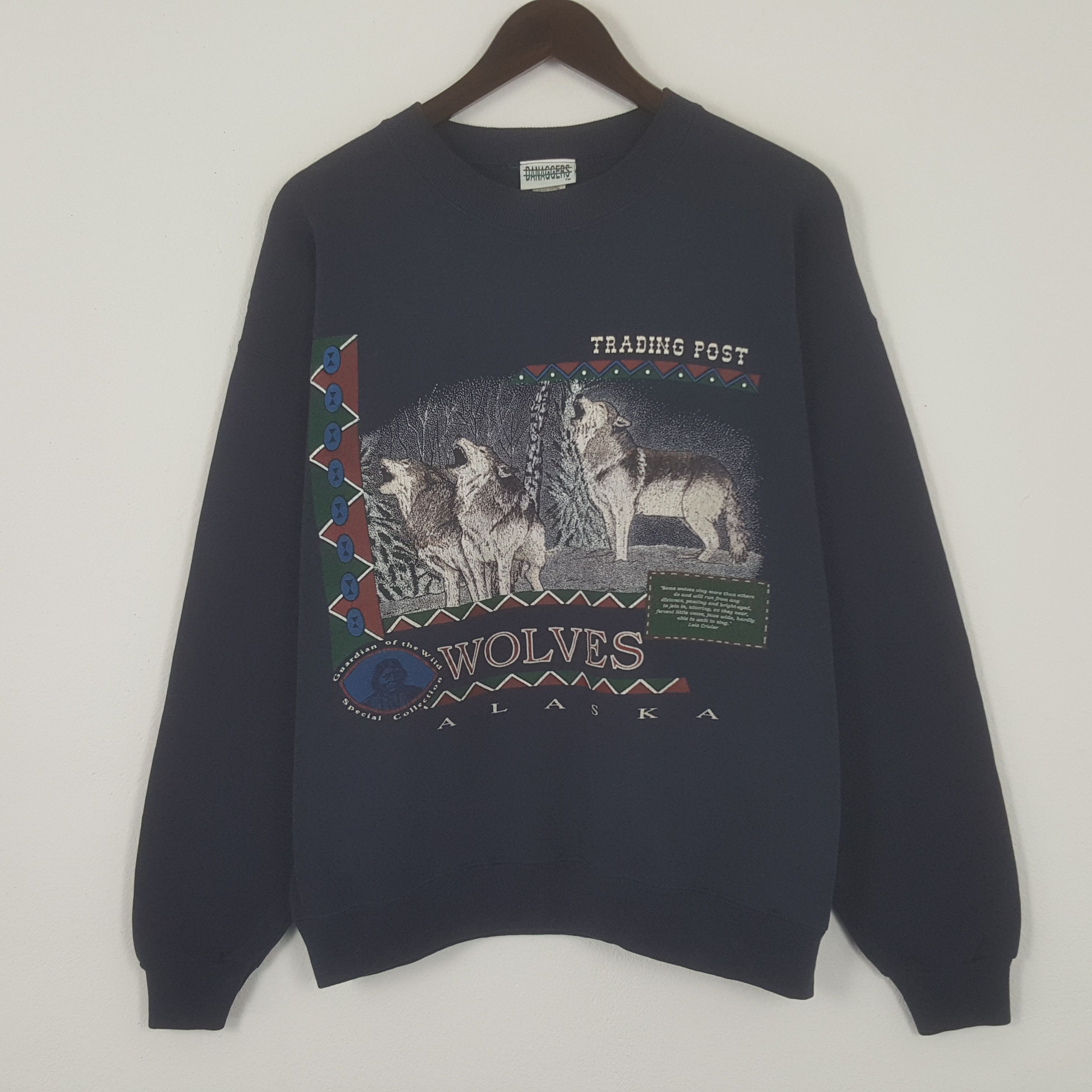 Vintage Wolves Alaska Sweatshirt