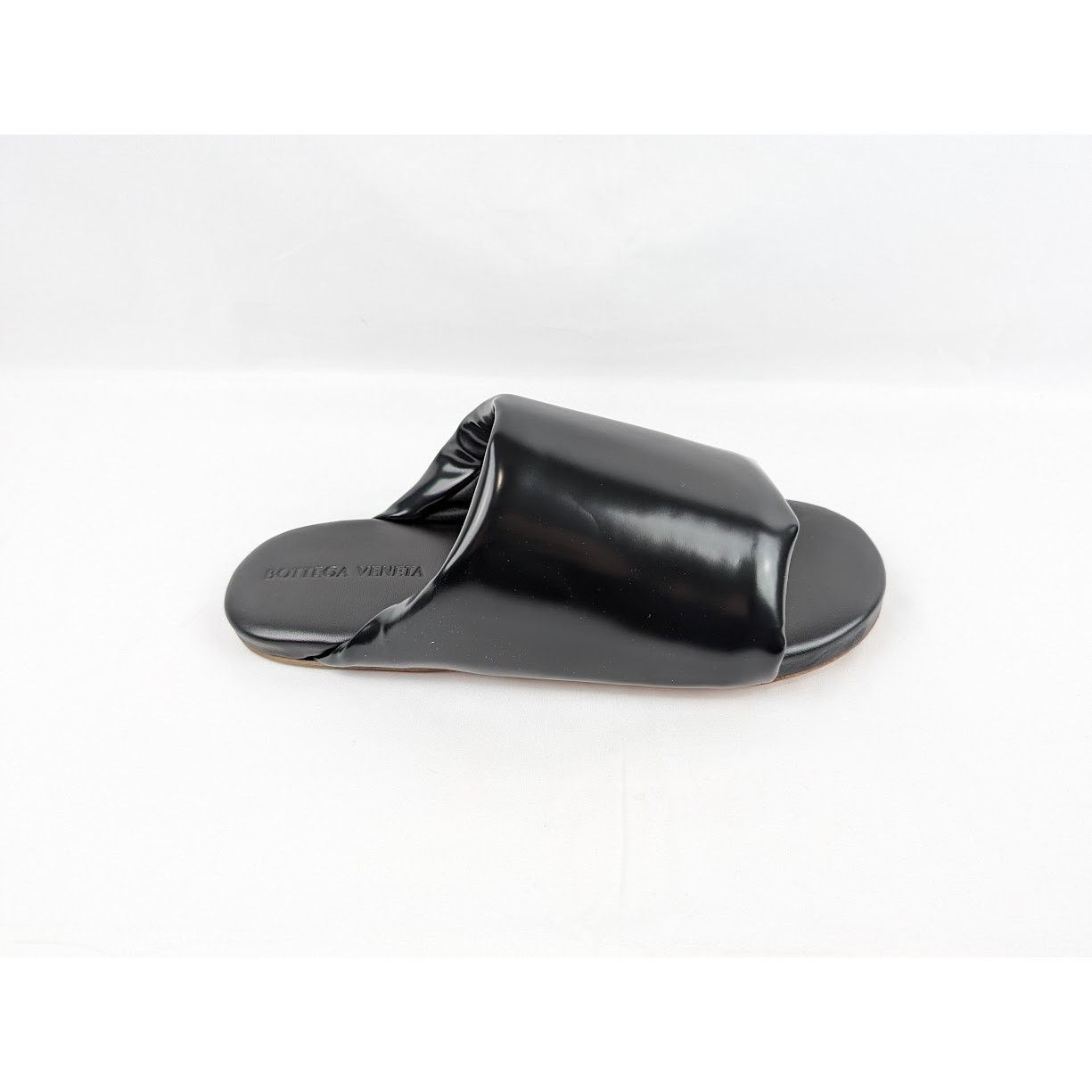 Bottega Veneta o1rshd1 Q:3 / Sandal Leather Latex in Black Size US 11 / EU 44 - 1 Thumbnail