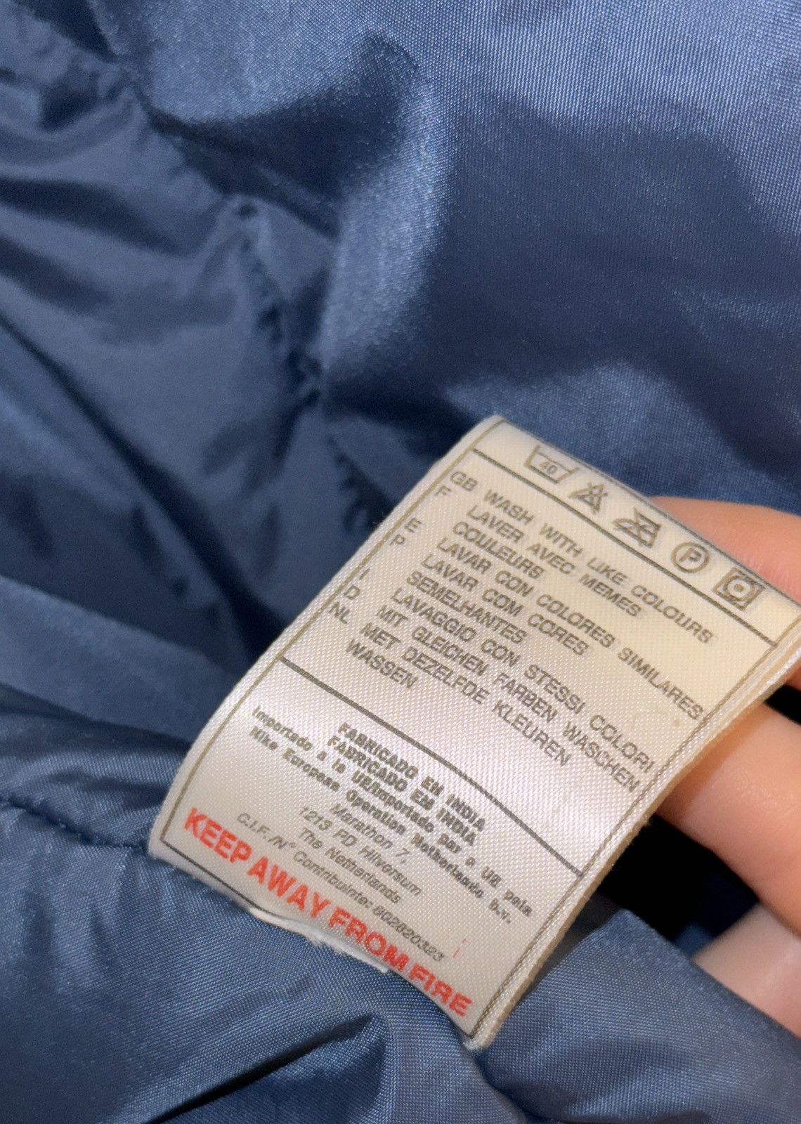 Nike × Vintage Nike Vintage Winter Jacket Size US XL / EU 56 / 4 - 7 Thumbnail