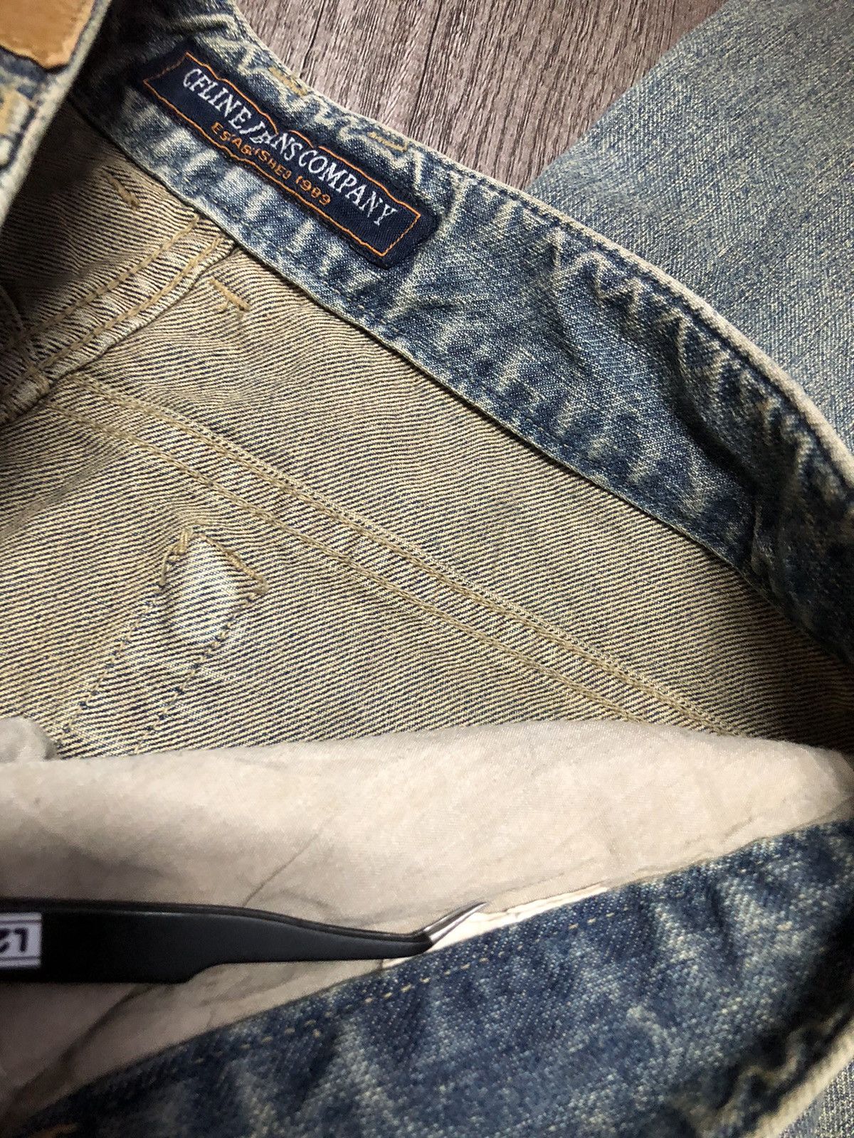 Designer × Japanese Brand × Vintage CF LINE FLARED BOOTCUT JEANS COMPANY Size 29" - 15 Thumbnail