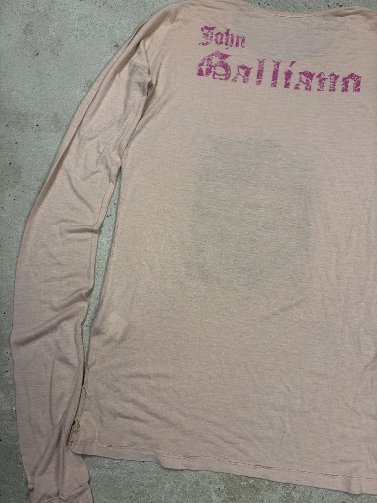 John Galliano Vintage 2000s John Galliano Overprint Abstract Print Tee Size US S / EU 44-46 / 1 - 17 Thumbnail