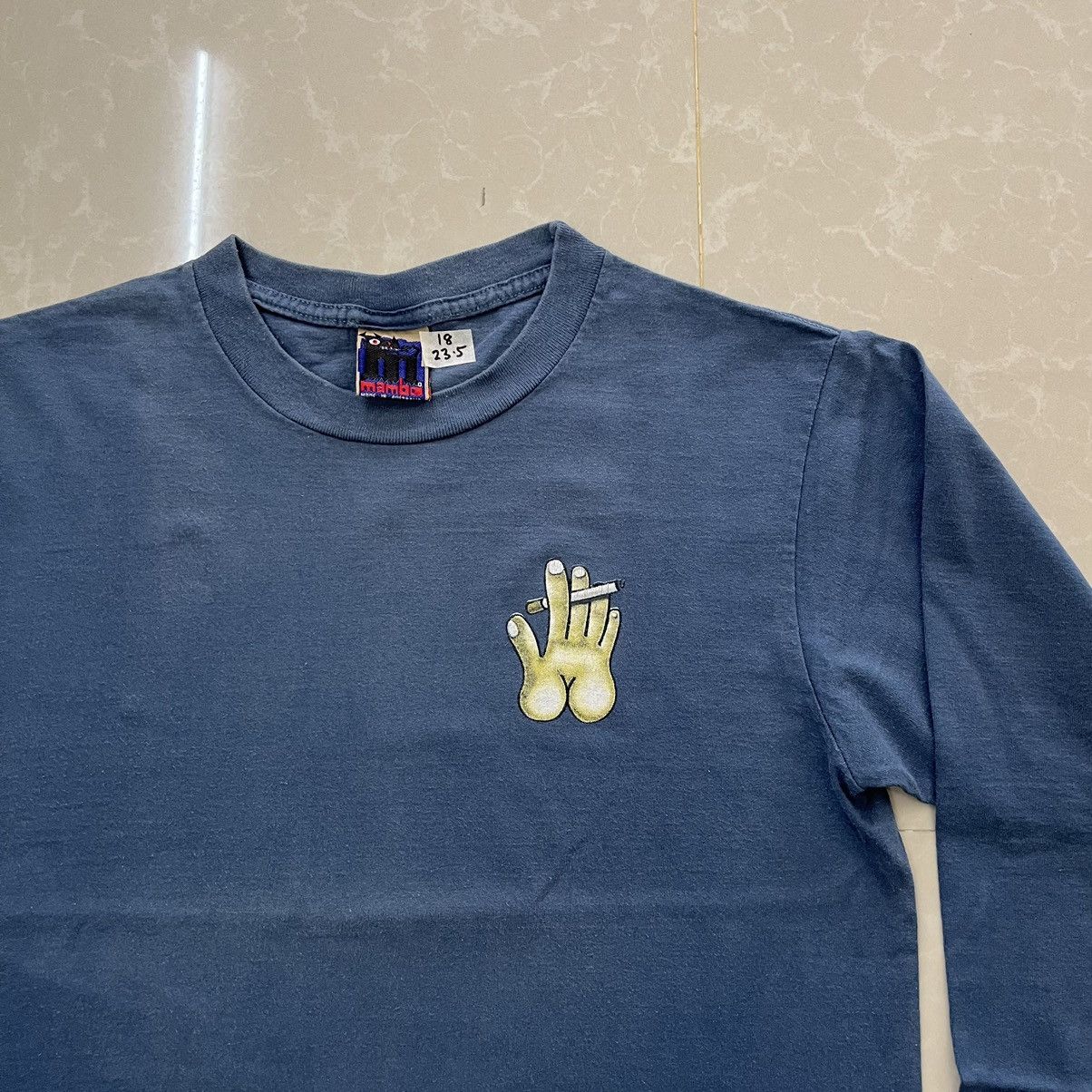 Mambo × Vintage Vintage 90s Mambo “Two Butts” Hand With Smoke Size US XS / EU 42 / 0 - 7 Thumbnail