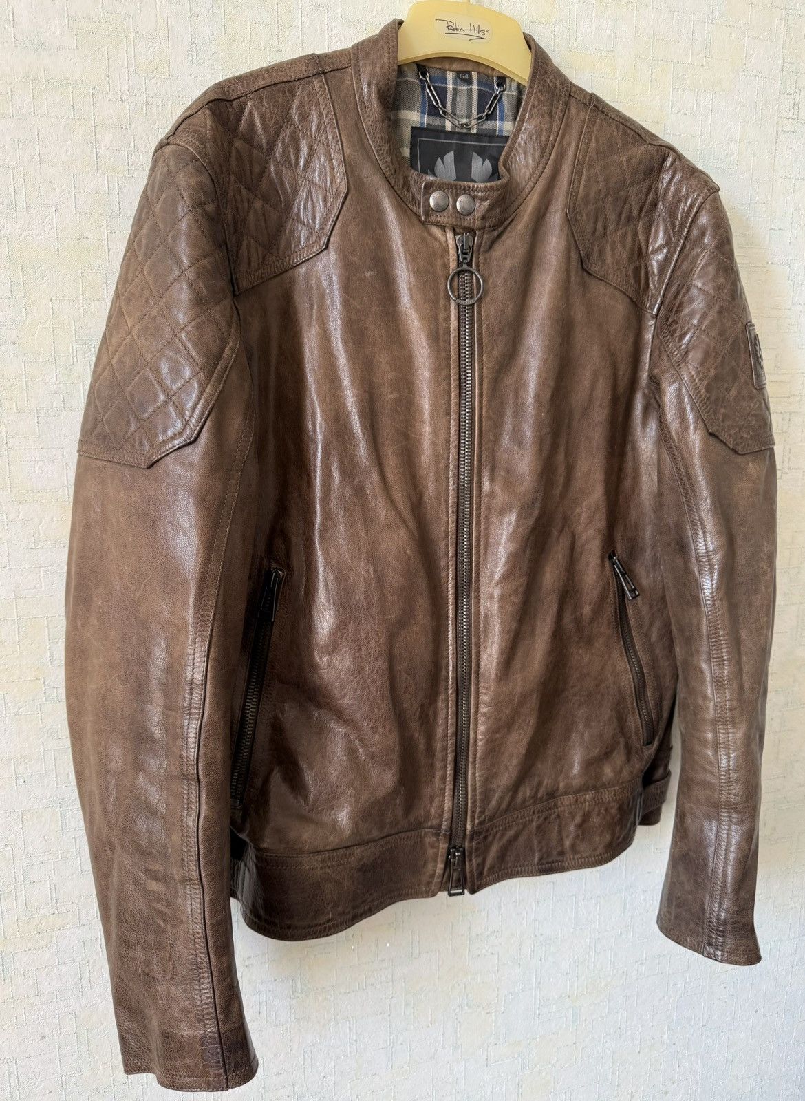 Belstaff Belstaff Moto Leather Brown Jacket Size US L / EU 52-54 / 3 - 3 Thumbnail