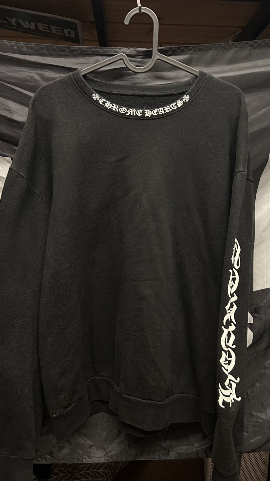 Chrome Hearts Chrome heart black sweater Size US M / EU 48-50 / 2 - 1 Thumbnail