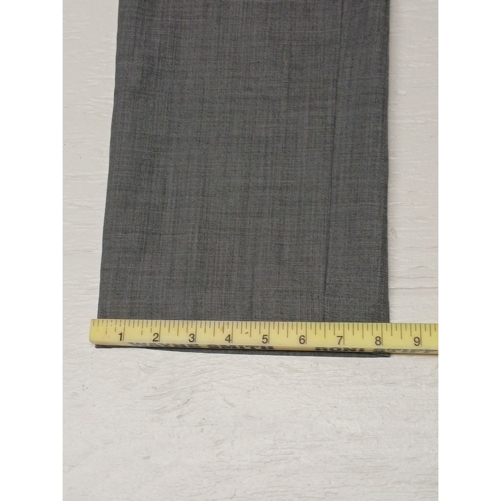 Kenneth Cole Kenneth Cole (36x30) Gray Comfort Casual Fit Dress Pants Size US 36 / EU 52 - 2 Thumbnail