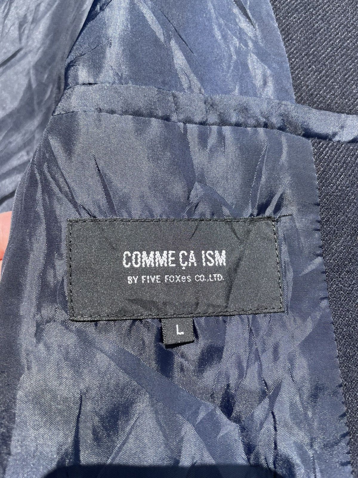 Comme Ca Ism 🔥Accept Binding Offer🔥 Comme Ca Ism Wool Button Coat Jacket Size US L / EU 52-54 / 3 - 6 Thumbnail
