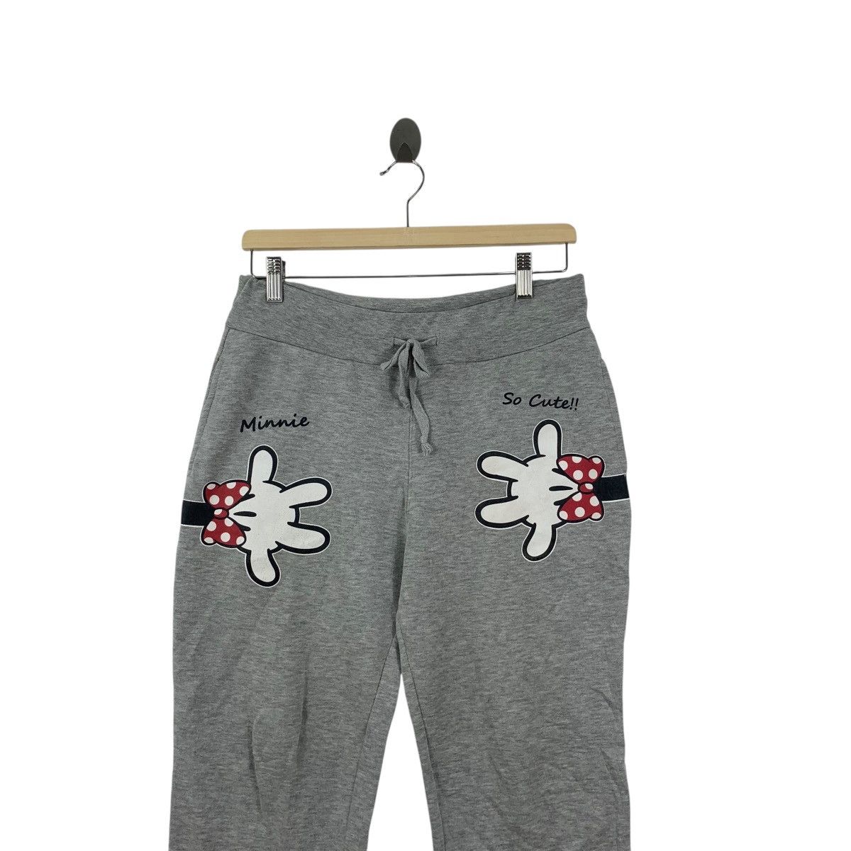 Disney Vintage DISNEY MINNIE MOUSE Mickey Cartoon Jogger Pant Size 30" / US 8 / IT 44 - 2 Thumbnail