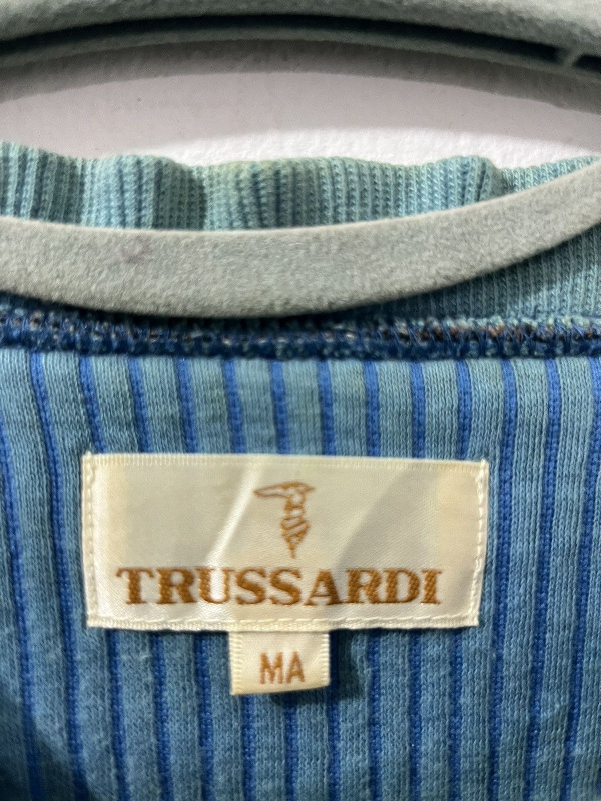 Trussardi Vintage 90s Trussardi Sweatshirt Size US M / EU 48-50 / 2 - 5 Thumbnail