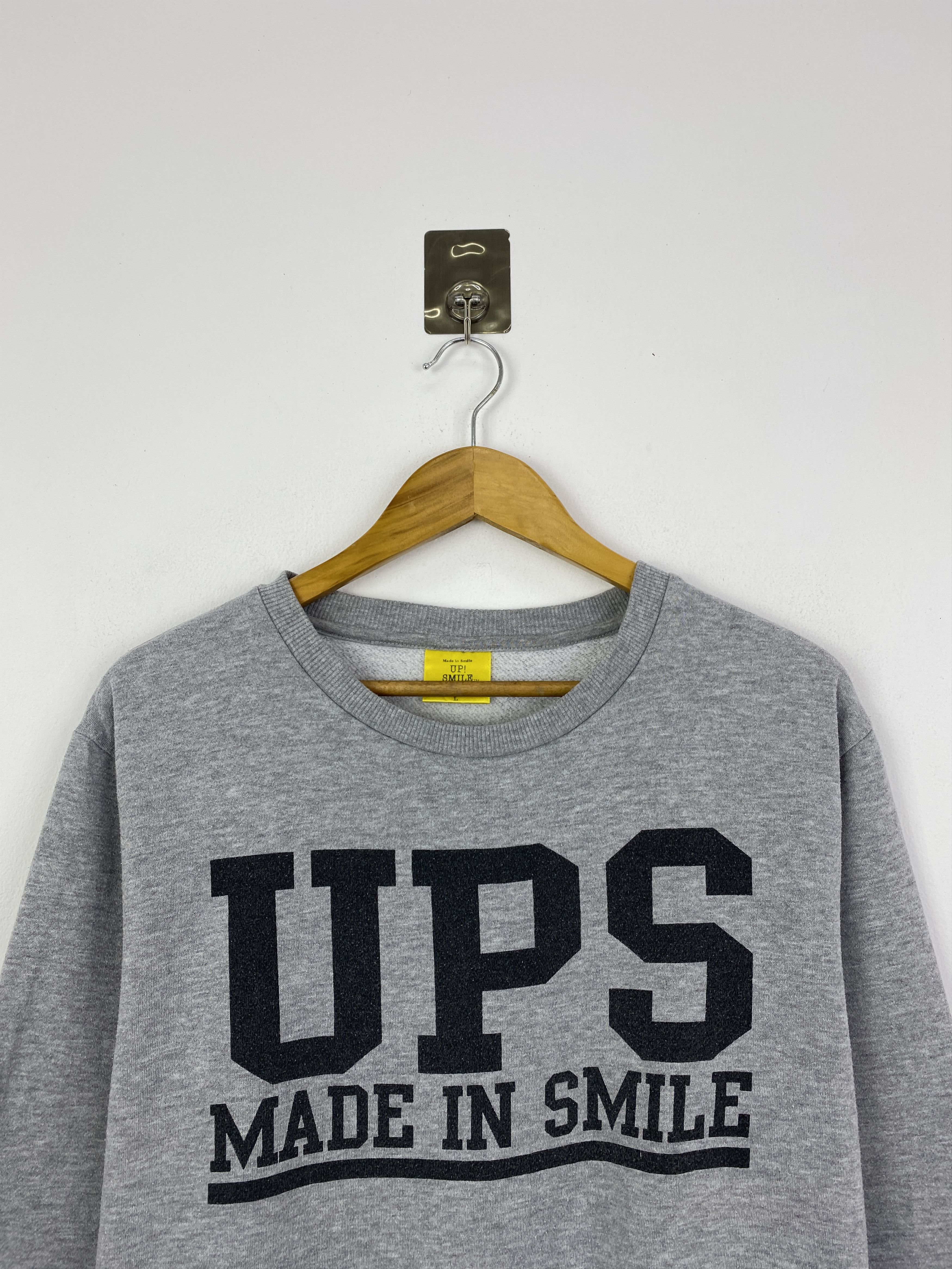 Vintage Vintage Up! Smile UPS Crewneck Pullover Sweatshirt SH0090 Size US L / EU 52-54 / 3 - 2 Thumbnail