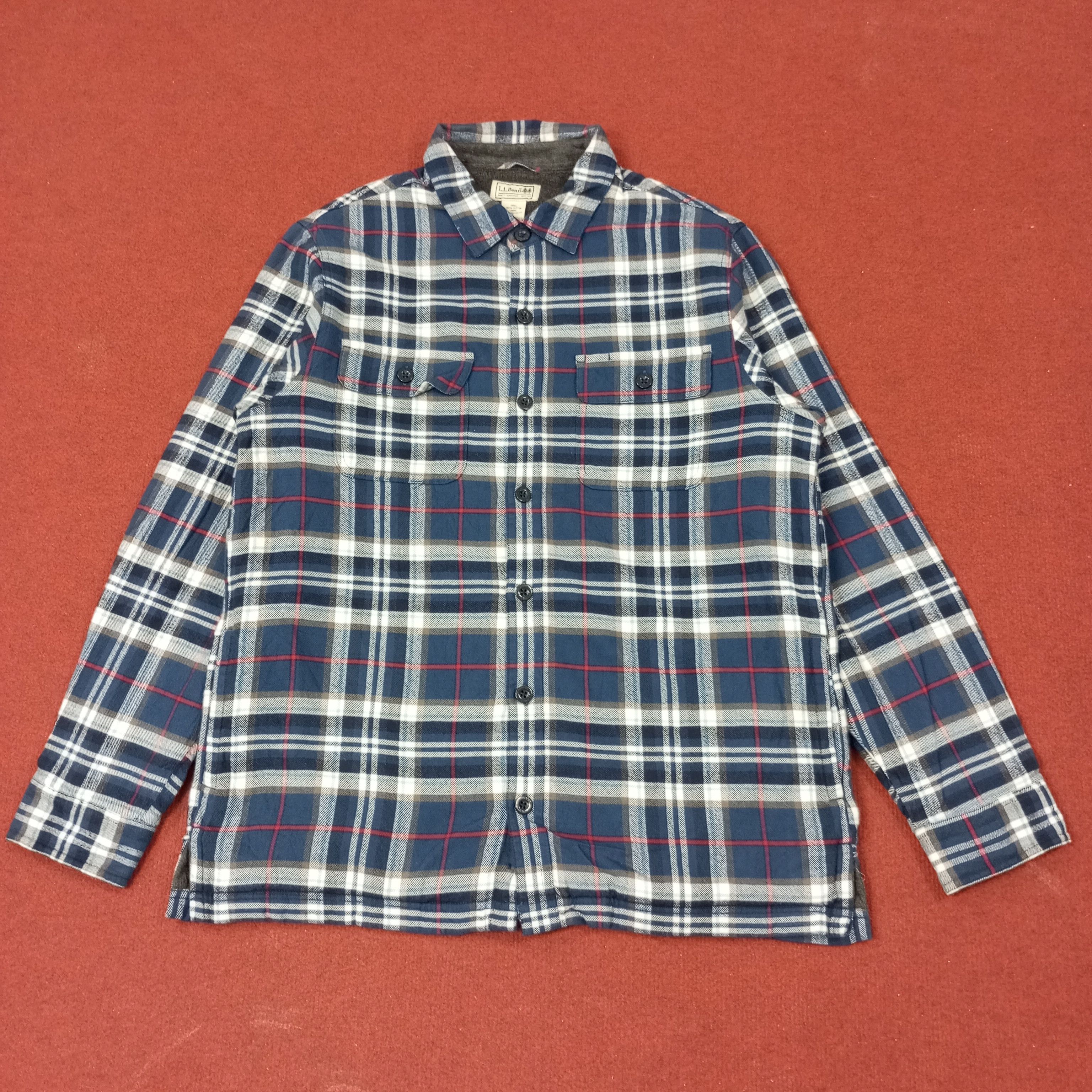 L.L. Bean L.L Bean Outdoor Brand Style Shirt c249n14 Size US M / EU 48-50 / 2 - 1 Thumbnail
