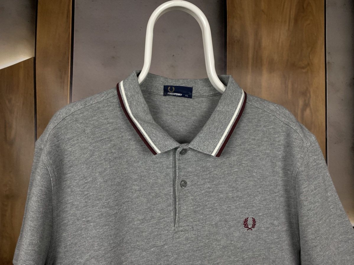 Fred Perry 💋Polo T-Shirt Fred Perry Striped Luxury Tee💋 Size US XXL / EU 58 / 5 - 4 Thumbnail