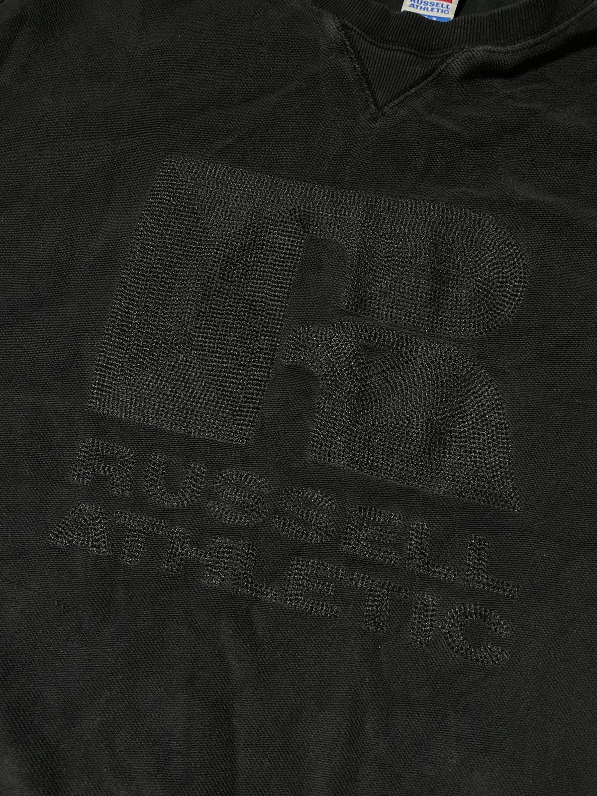 Russell Athletic RARE❗️Russell Athletic Vintage Y2K Embroidered Tee Big Logo Size US L / EU 52-54 / 3 - 3 Thumbnail
