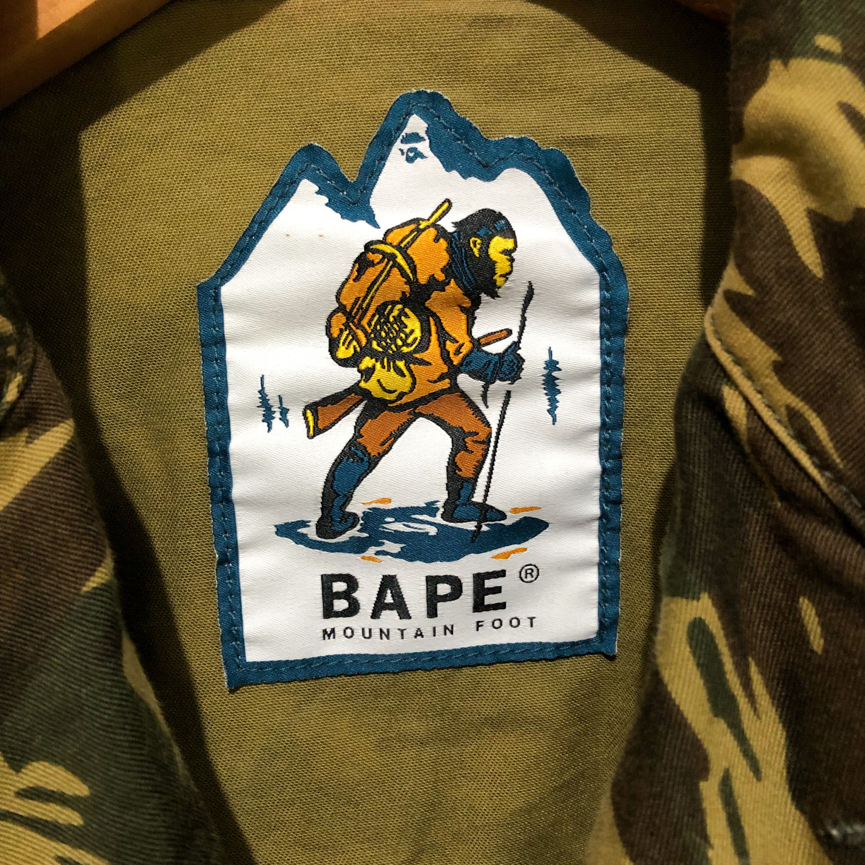 Bape Archive Bape Mountain Foot 2013 Lizard Camo Jacket Size US M / EU 48-50 / 2 - 10 Thumbnail