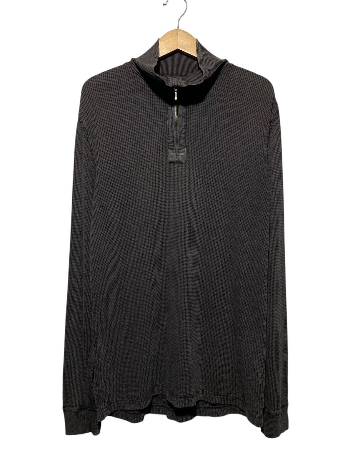 Calvin Klein Archive Y2k Calvin Klein zip turtle neck thermal longsleeve Size US L / EU 52-54 / 3 - 2 Thumbnail