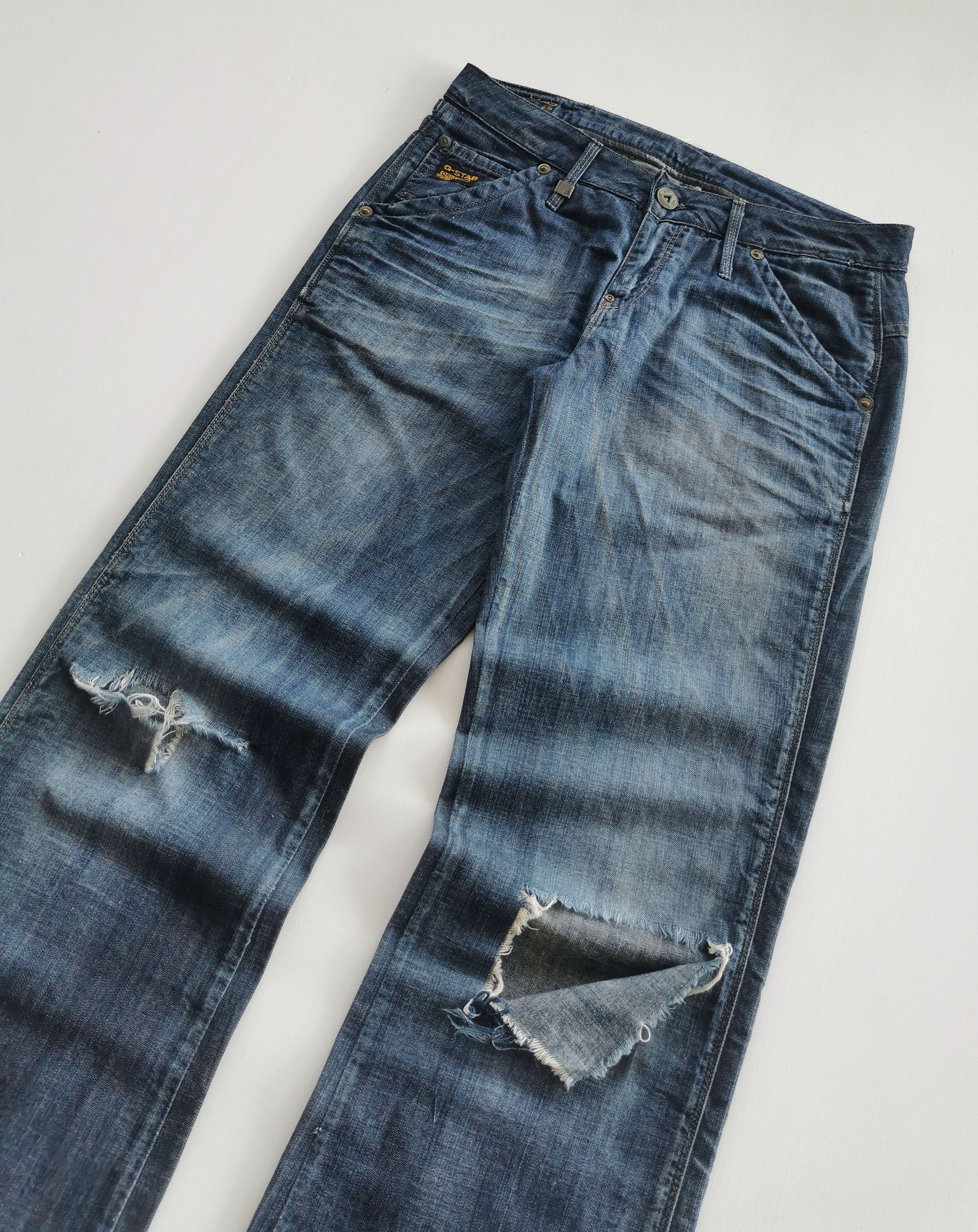 G-Star Vintage Ripped G-Star RAW Size 30" / US 8 / IT 44 - 4 Thumbnail