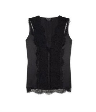 Tom Ford o1loc1c0724 TS1861 Top in Black Size XXS / US 00 / IT 34 - 1 Thumbnail