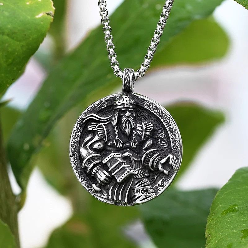 Japanese Brand × Jewelry Viking Thor Pendant Necklace 2025 Size ONE SIZE - 1 Thumbnail
