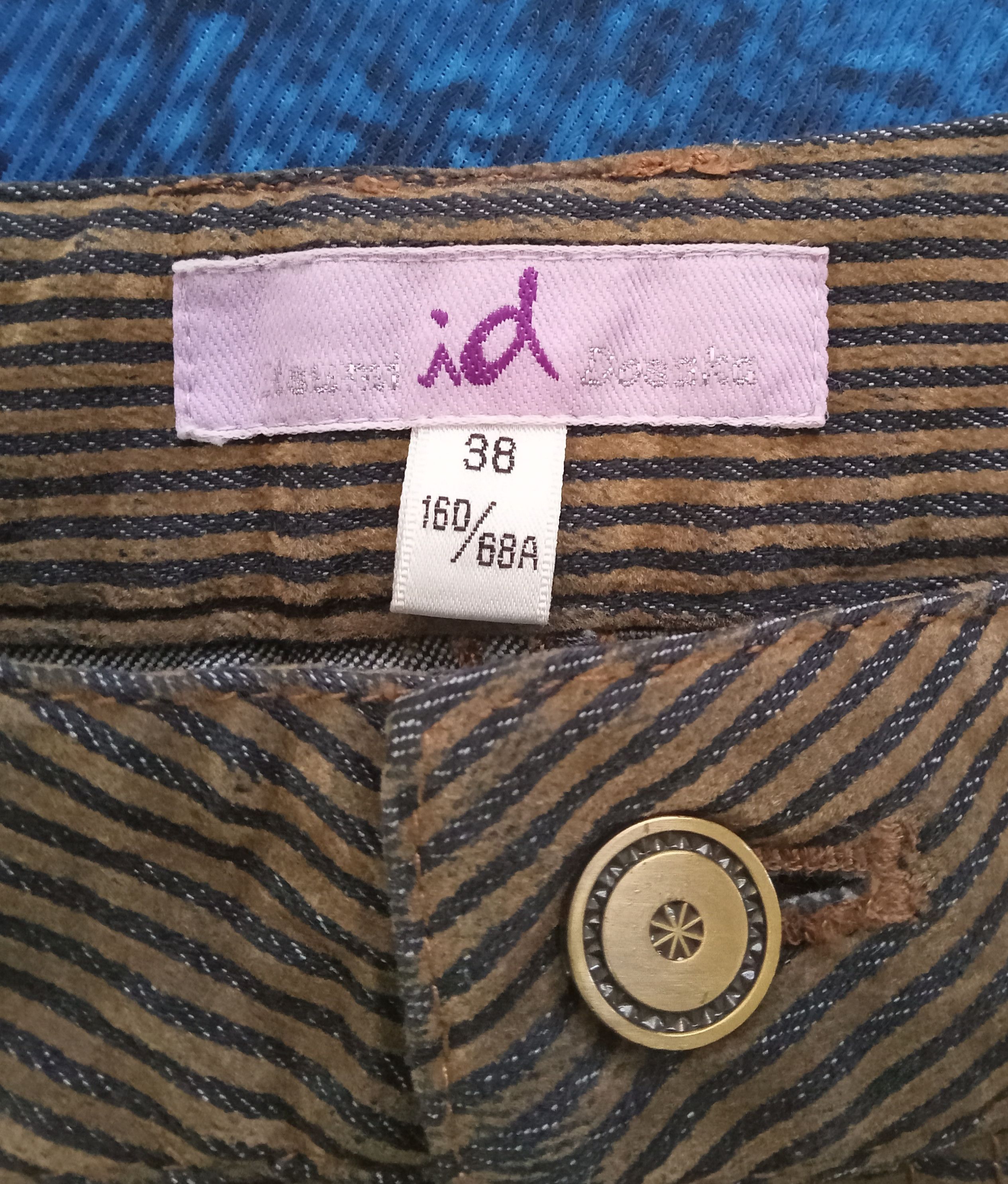Japanese Brand Itsumi Dosaka Extremely Rare Design Flare Pants Size 29" - 3 Thumbnail