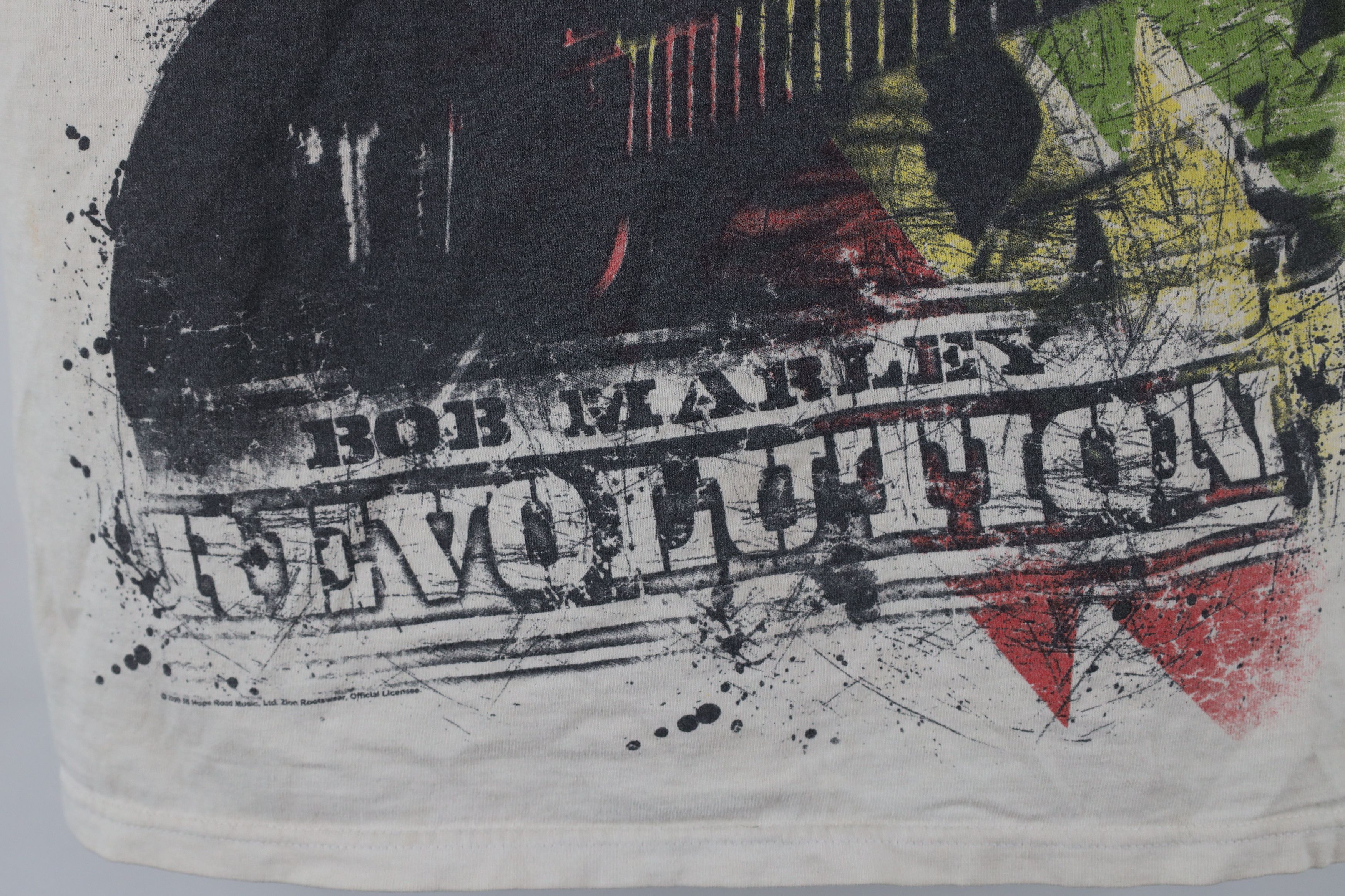 Vintage Vintage Y2K All Over Print Bob Marley Revolution T-Shirt Size US S / EU 44-46 / 1 - 7 Thumbnail