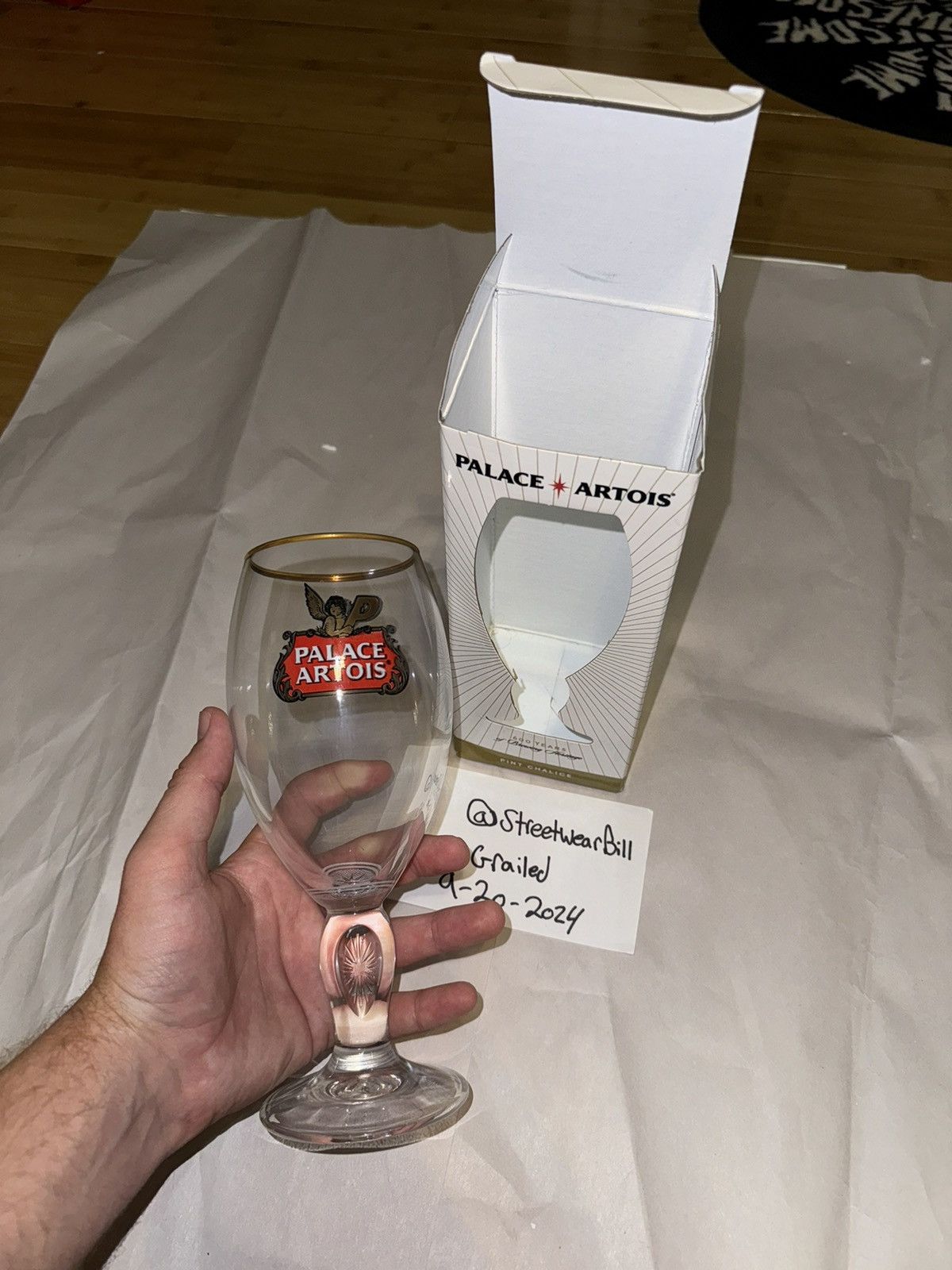 Palace Palace/ Stella Artois Pint Chalice Size ONE SIZE - 3 Thumbnail