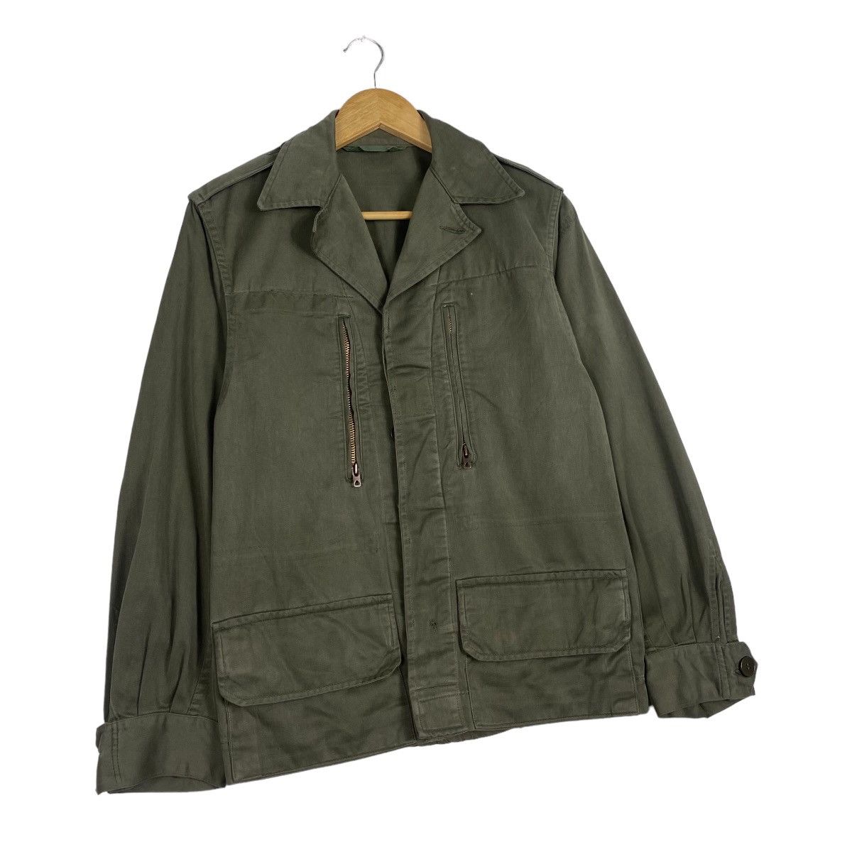 FrenchTrotters × Vintage Warein Vintage French Army Parka Jacket Size US S / EU 44-46 / 1 - 3 Thumbnail