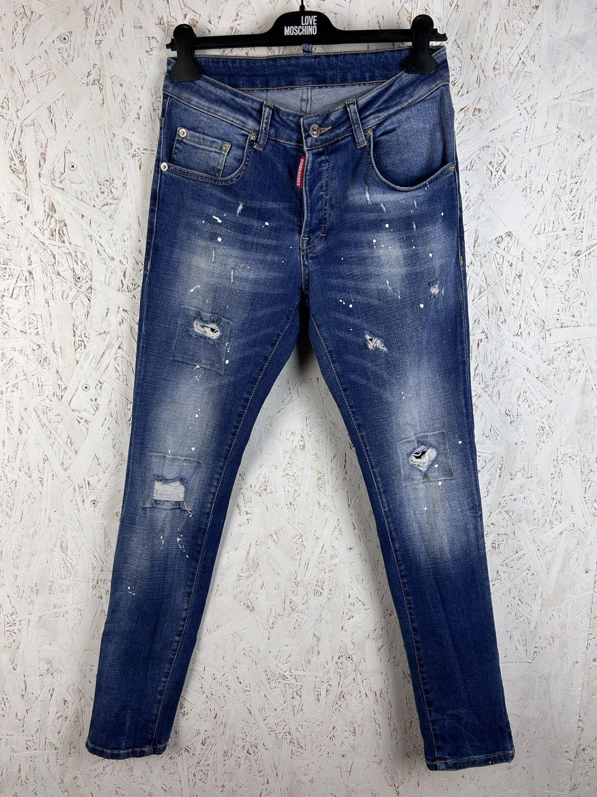 Dsquared2 Dsquared2 Skinny Elastane Denim Jeans Size 44 Size 30" / US 8 / IT 44 - 1 Thumbnail
