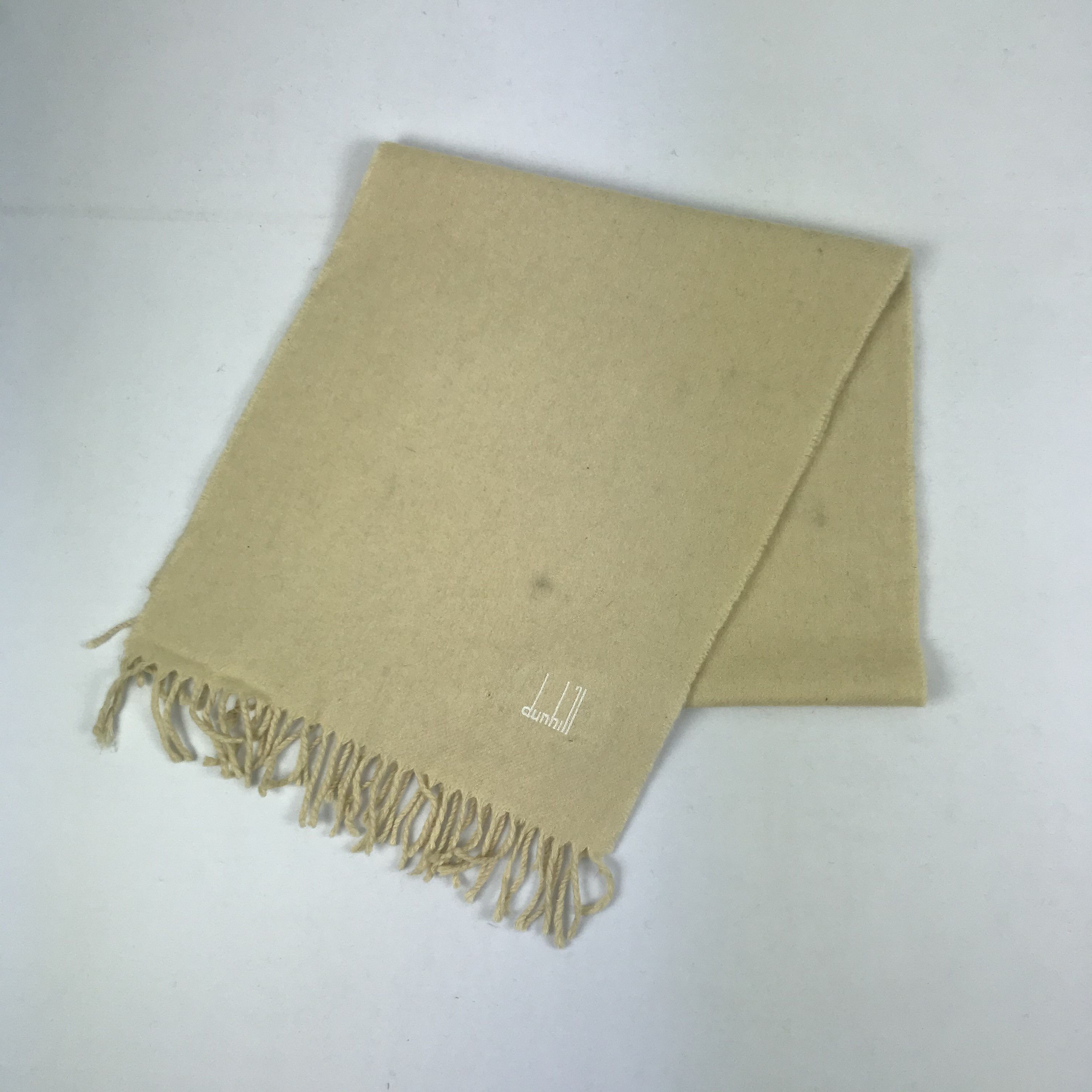 Alfred Dunhill Vintage Alfred Dunhill Scarf Muffler Fringe Scarves . Size ONE SIZE - 3 Thumbnail