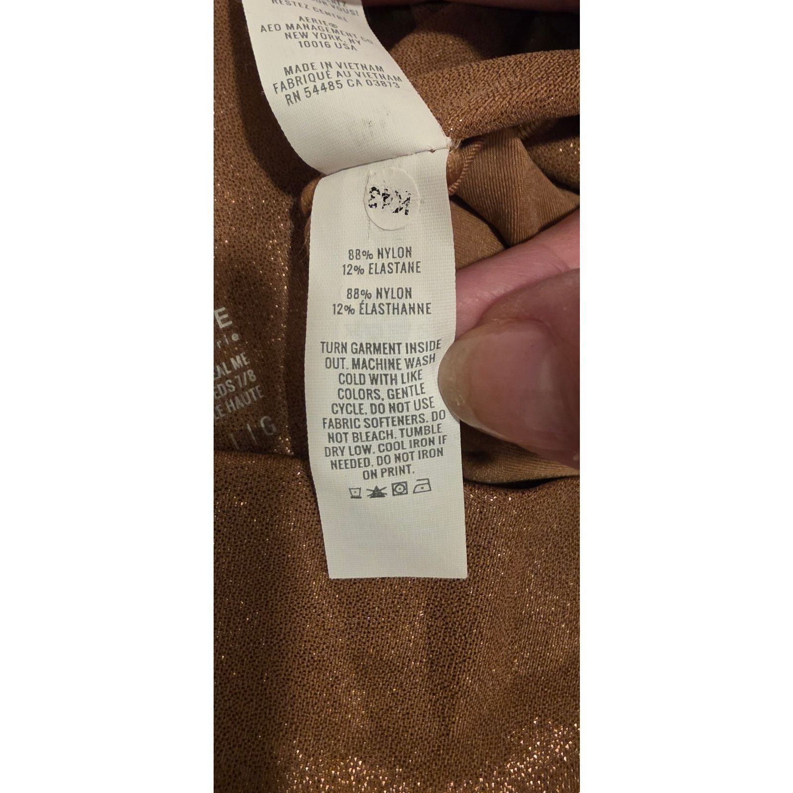 American Eagle Outfitters Offline Aerie Real Me 7/8 HighRise Crossover Legging L NWOT Size 34" / US 12 / IT 48 - 7 Thumbnail