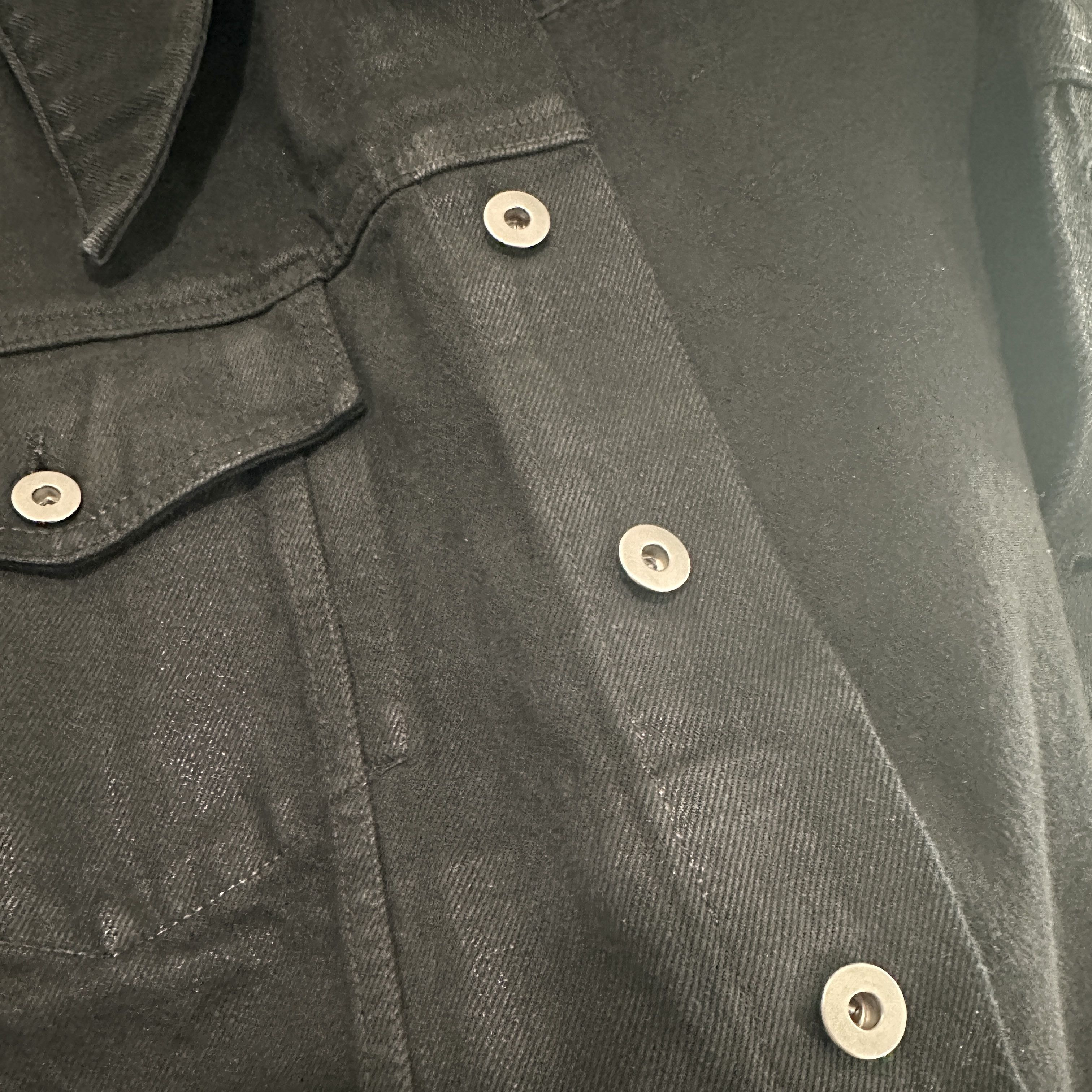 K-Two Studios Ktwo Waxed Denim Jacket Size US L / EU 52-54 / 3 - 6 Thumbnail