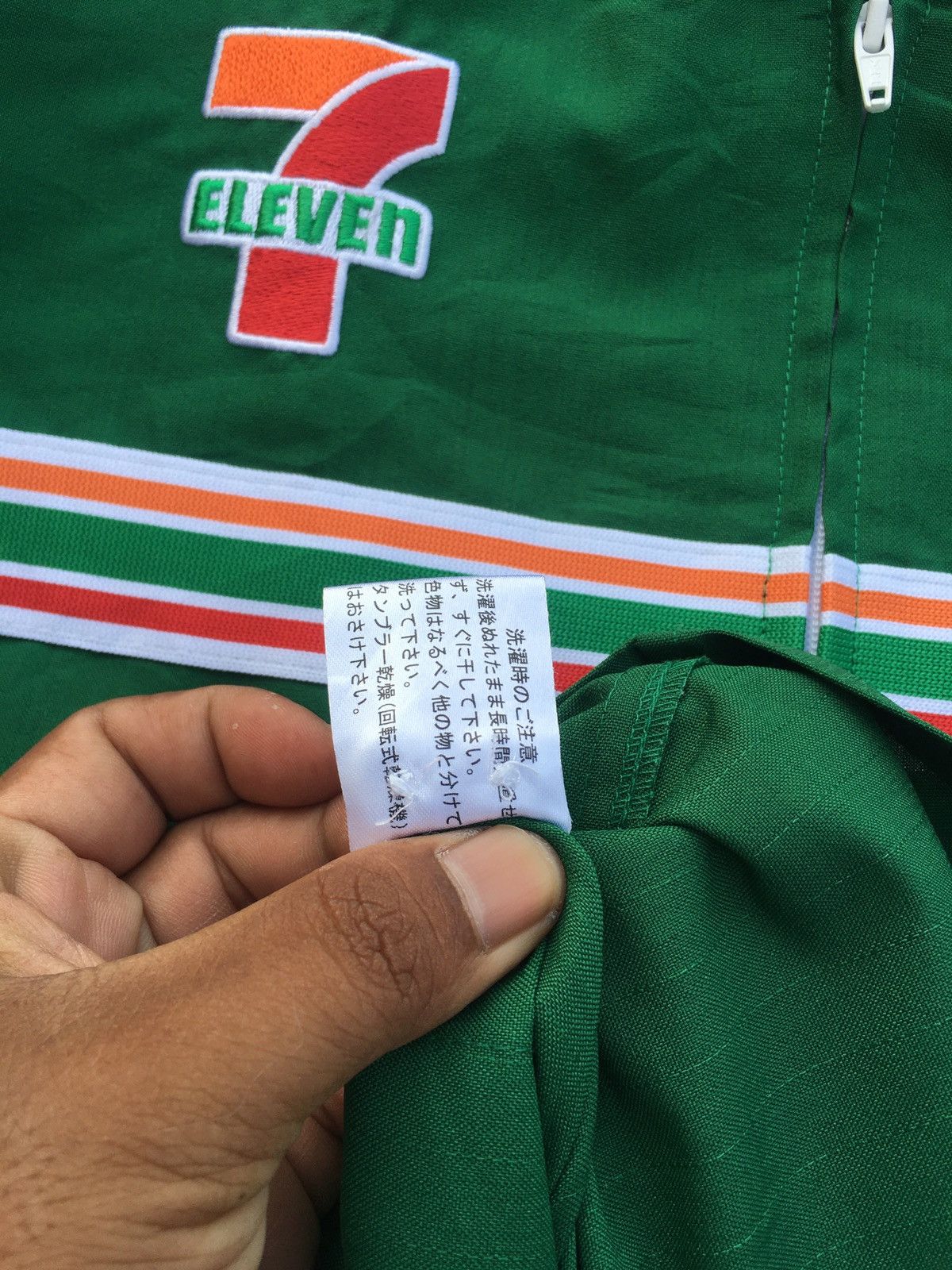 Japanese Brand Rare 7 Eleven Uniform Staff Long sleeve Shirt Size US XL / EU 56 / 4 - 9 Thumbnail