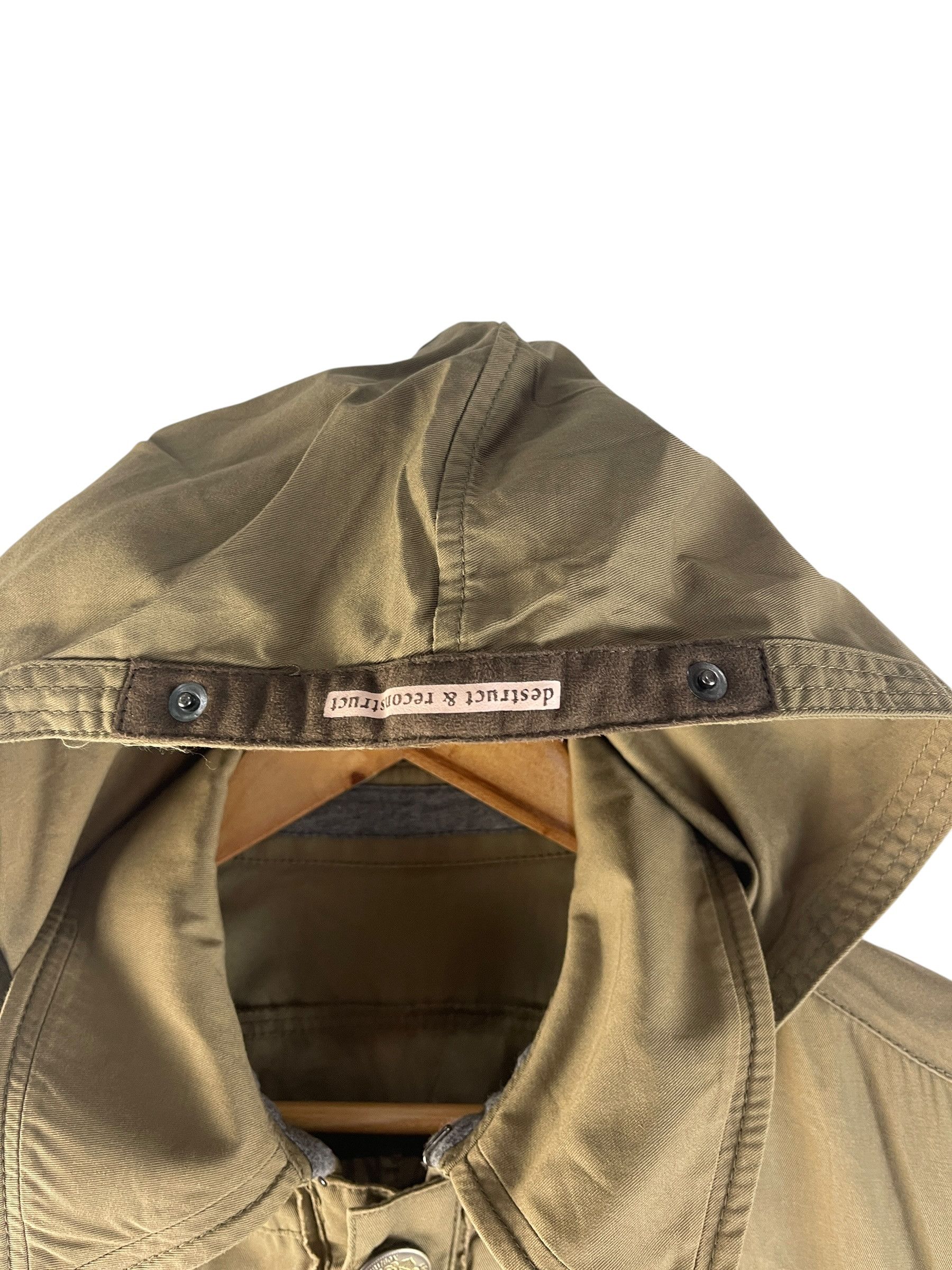 PPFM Vintage PPFM Eastern Rock Hooded Military Utility Jacket Size US S / EU 44-46 / 1 - 8 Thumbnail