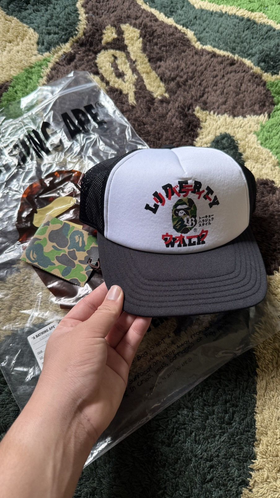 Bape Bape x Liberty Walk Auto Salon Exclusive Mesh Cap Size ONE SIZE - 2 Thumbnail