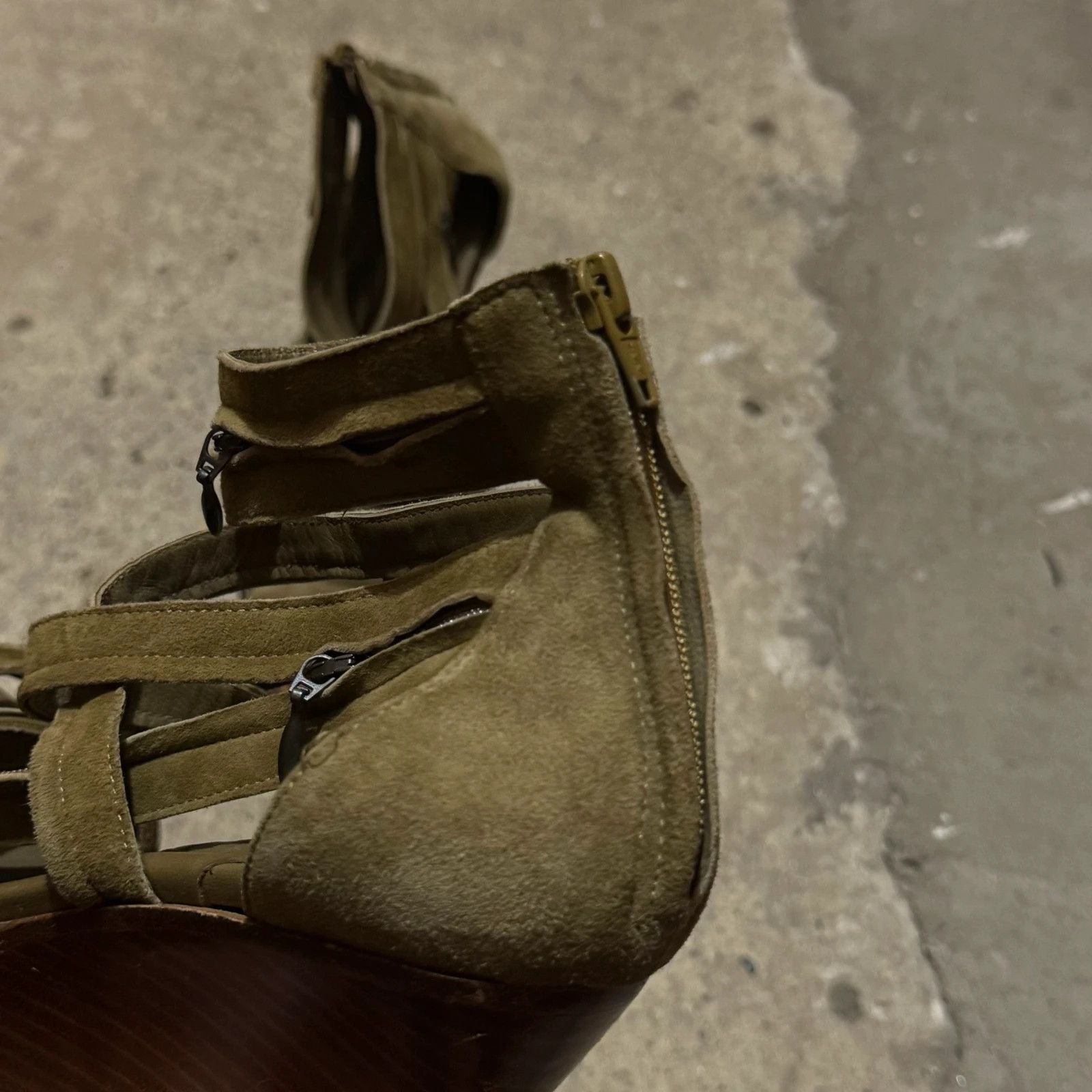 A.F. Vandevorst A.F. Vandevorts wedge multi zip sandals Size US 9 / IT 39 - 6 Thumbnail
