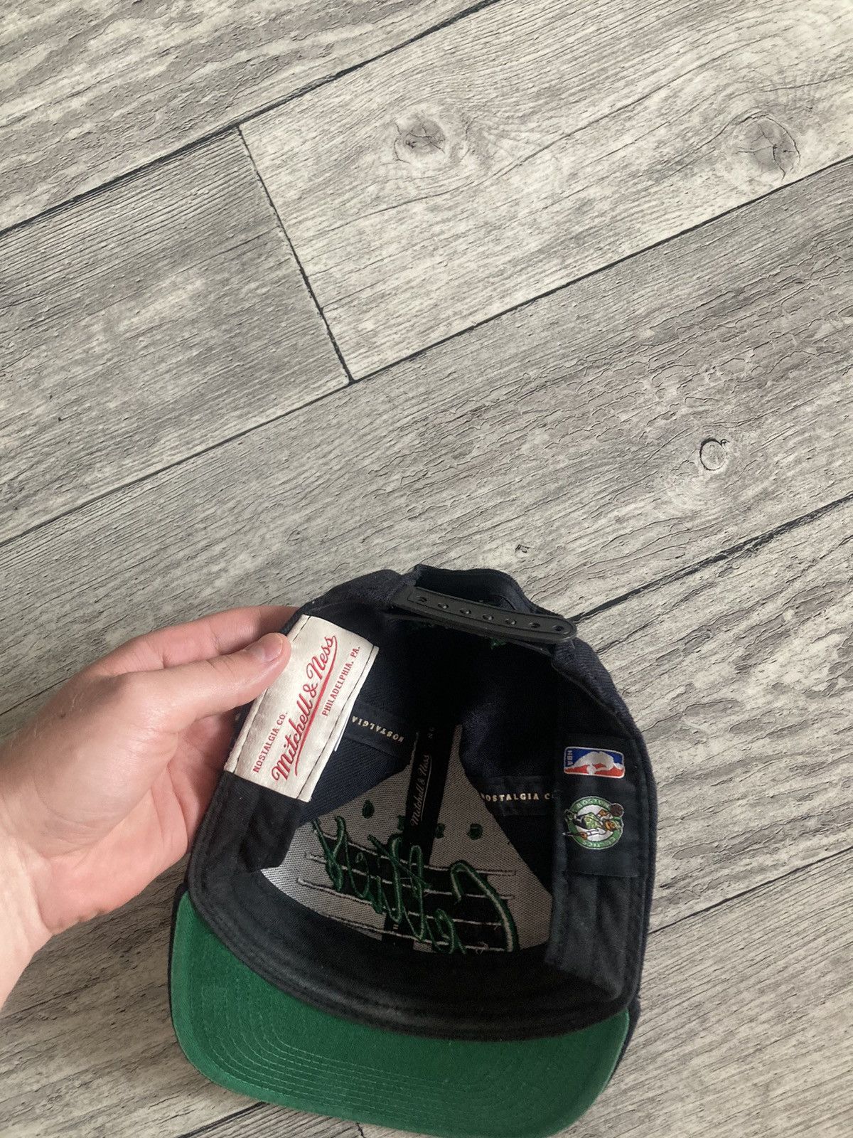 Mitchell & Ness × NBA Mitchell&ness Boston celtics hat cap y2k Vintage Size ONE SIZE - 5 Thumbnail