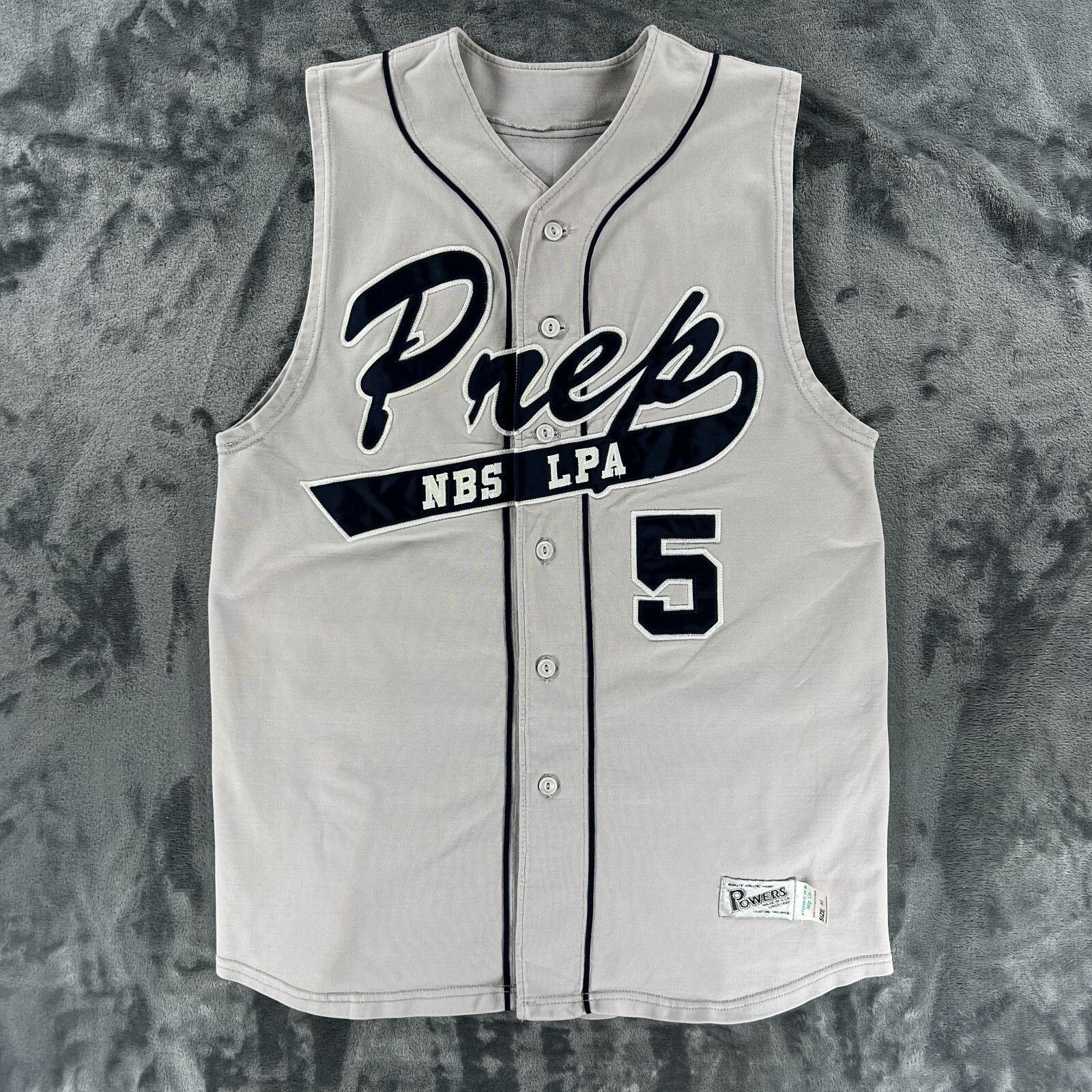 Other Powers Baseball Jersey Men L 40 Vintage North Broward Prep E Size US L / EU 52-54 / 3 - 1 Thumbnail