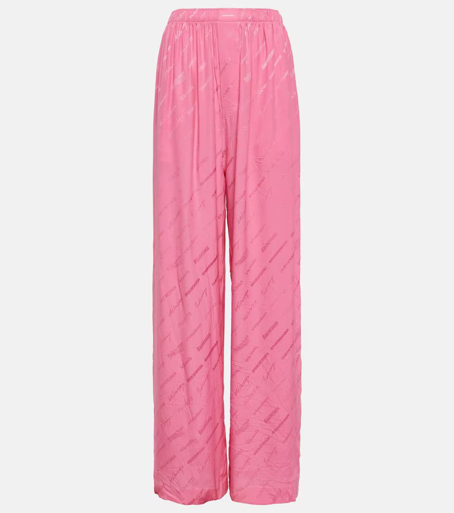 Balenciaga o1y0625 Sweatpant in Pink Size 28" / US 6 / IT 42 - 1 Thumbnail