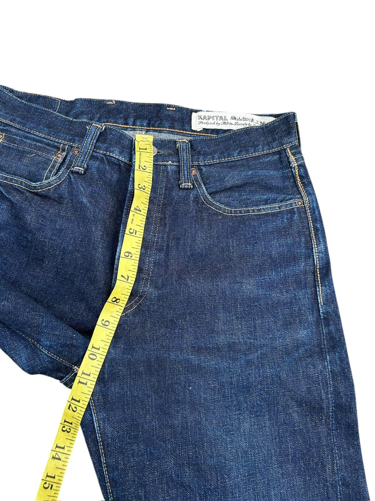 Kapital Buckle Back KAPITAL Selvedge Denim Jeans Size US 30 / EU 46 - 19 Thumbnail