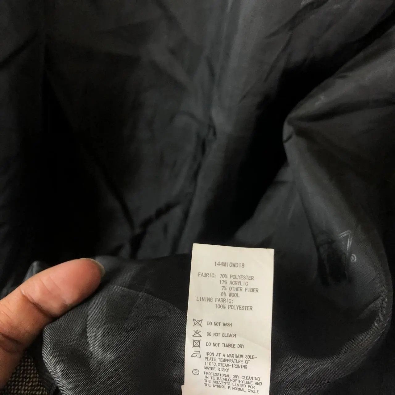 Dickies Vintage DICKIES USA Life Hurts Denim Windbreaker Workwear Size US M / EU 48-50 / 2 - 3 Thumbnail